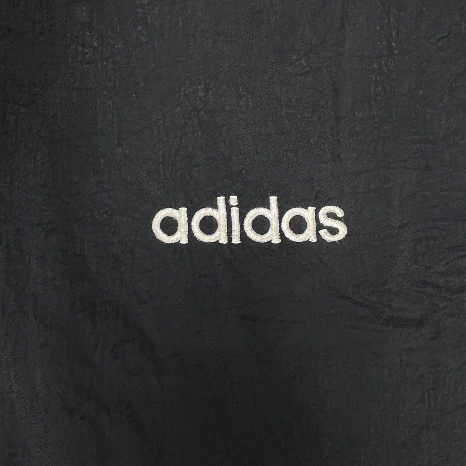 Adidas × Vintage Vintage 90s Adidas Track Pants Large Striped Spell Out Size US 36 / EU 52 - 2 Thumbnail