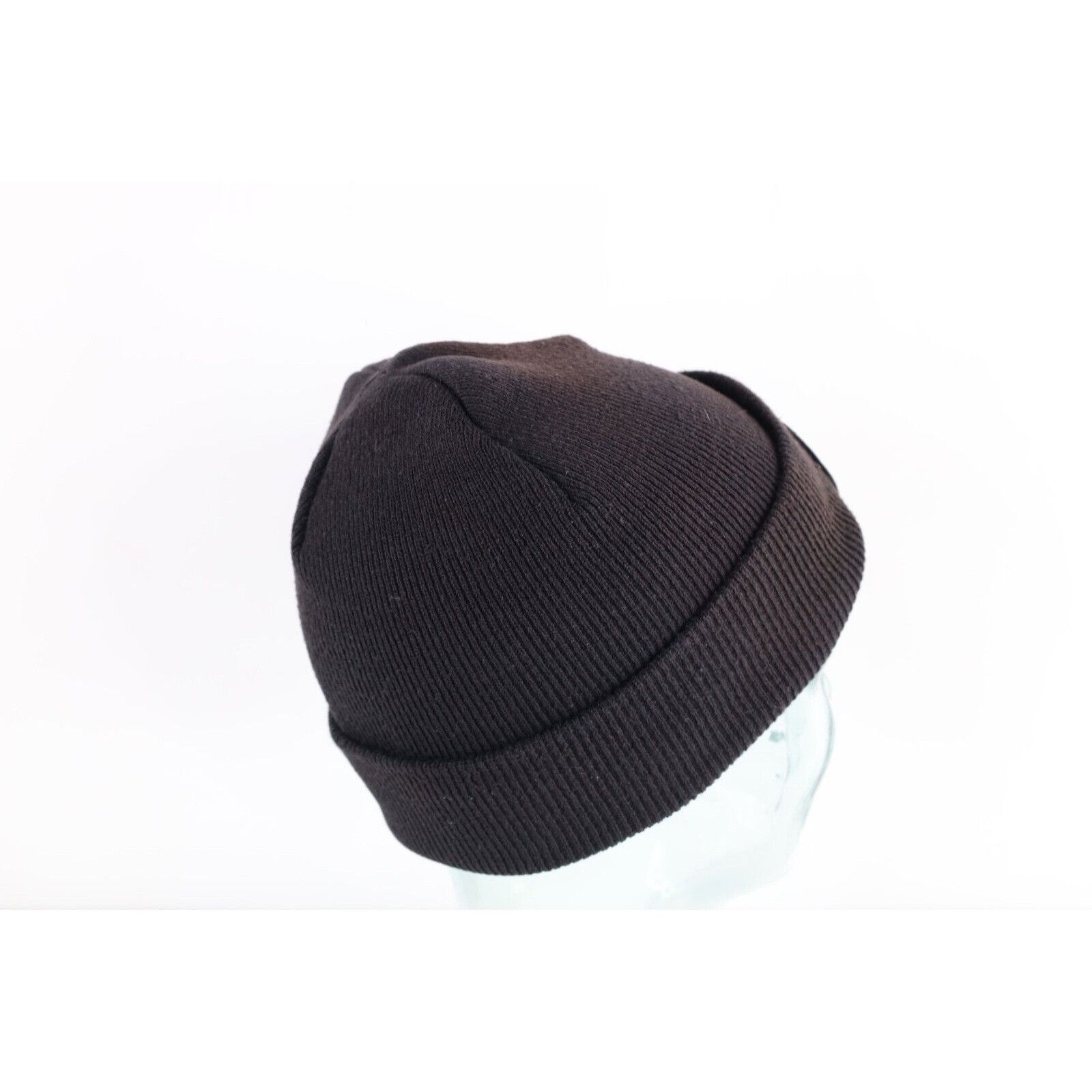 Caterpillar × Vintage Vintage 90s Cat Caterpillar Spell Out Patch Sun Faded Beanie Size ONE SIZE - 6 Thumbnail