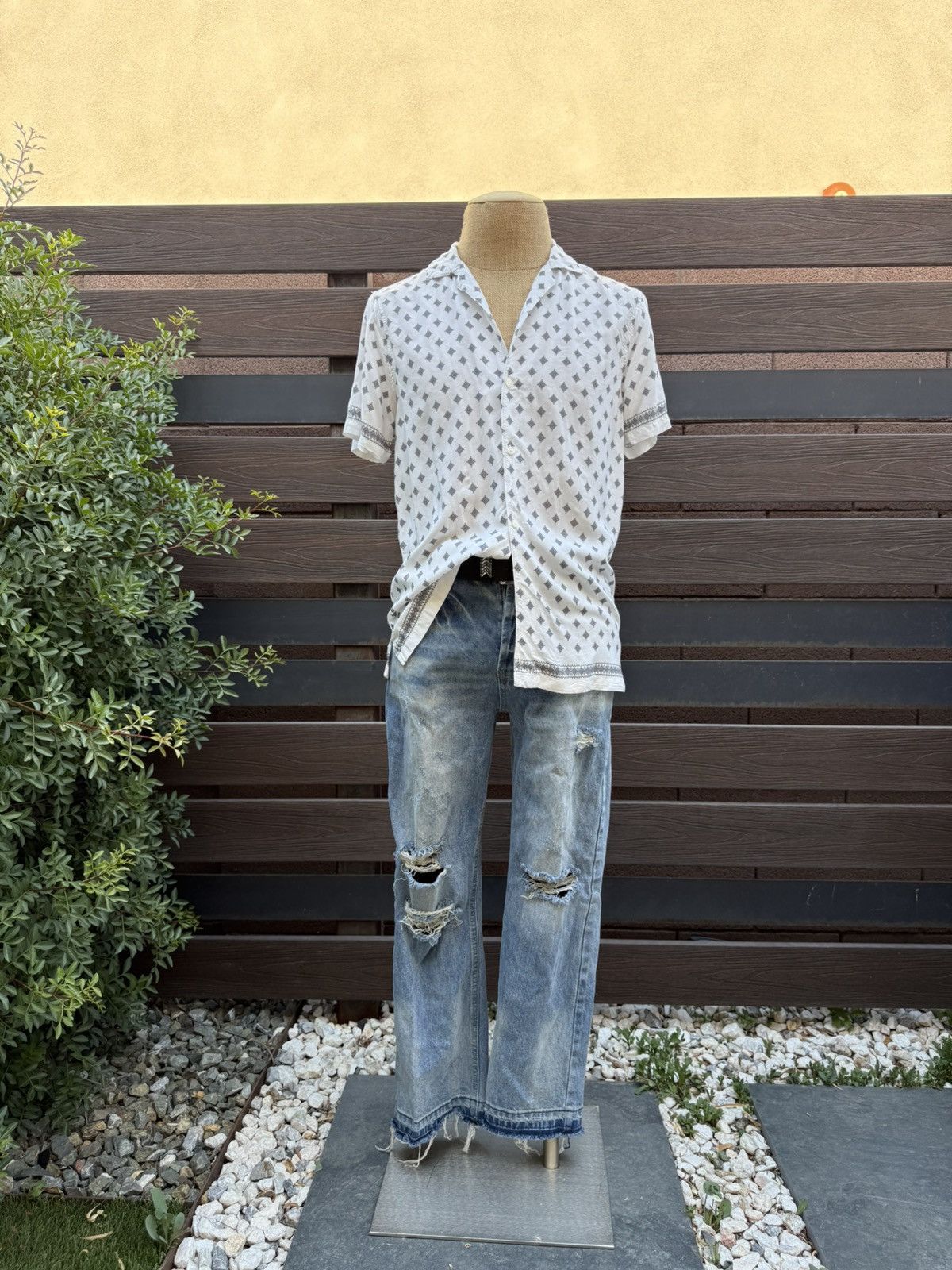 Abercrombie & Fitch Vintage-Inspired A&F Button-Up Shirt – Retro Cool Size US M / EU 48-50 / 2 - 2 Thumbnail