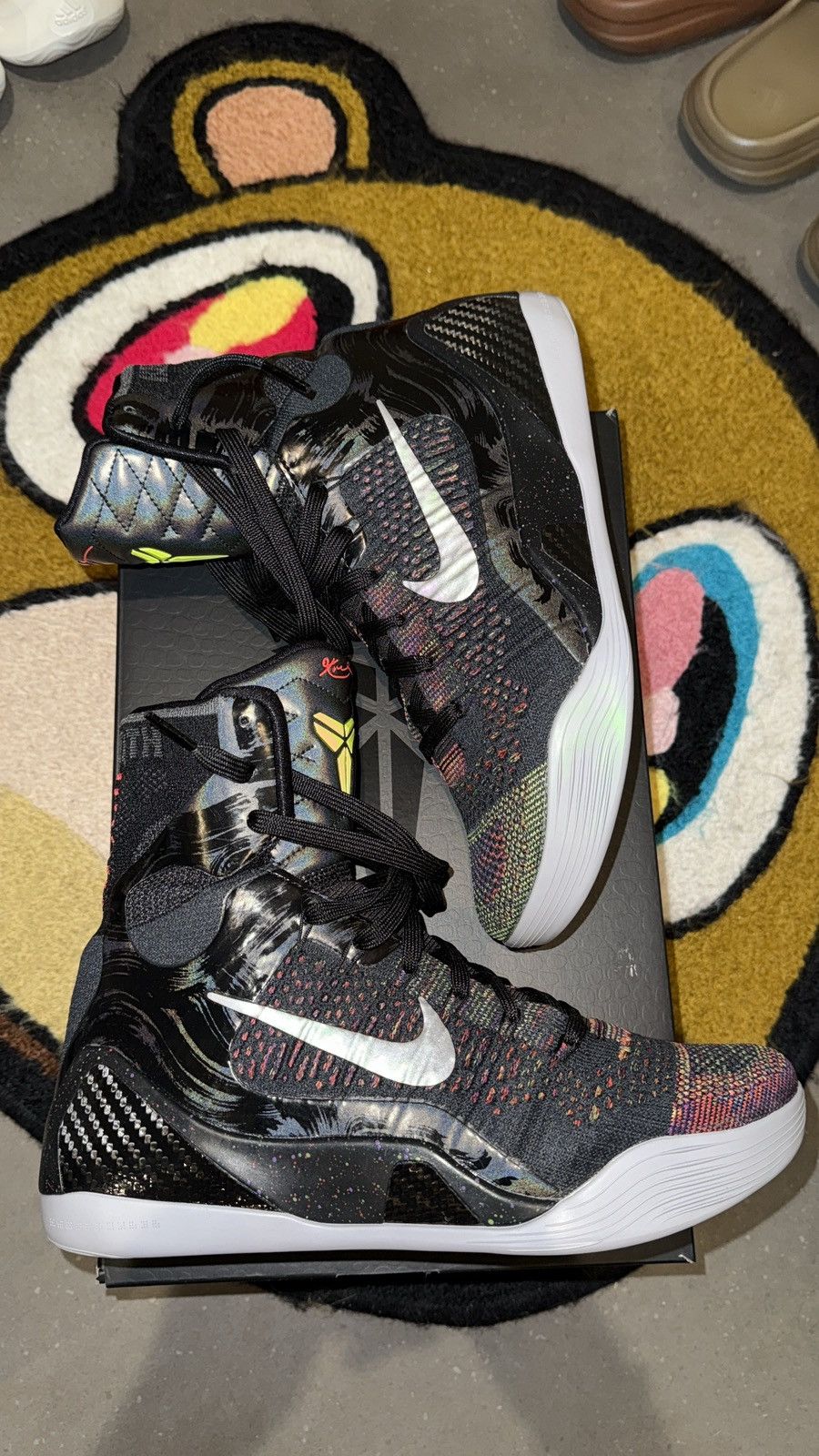 Nike Kobe 9 Elite High Protro MASTERPIECE Size US 8.5 / EU 41-42 - 3 Thumbnail