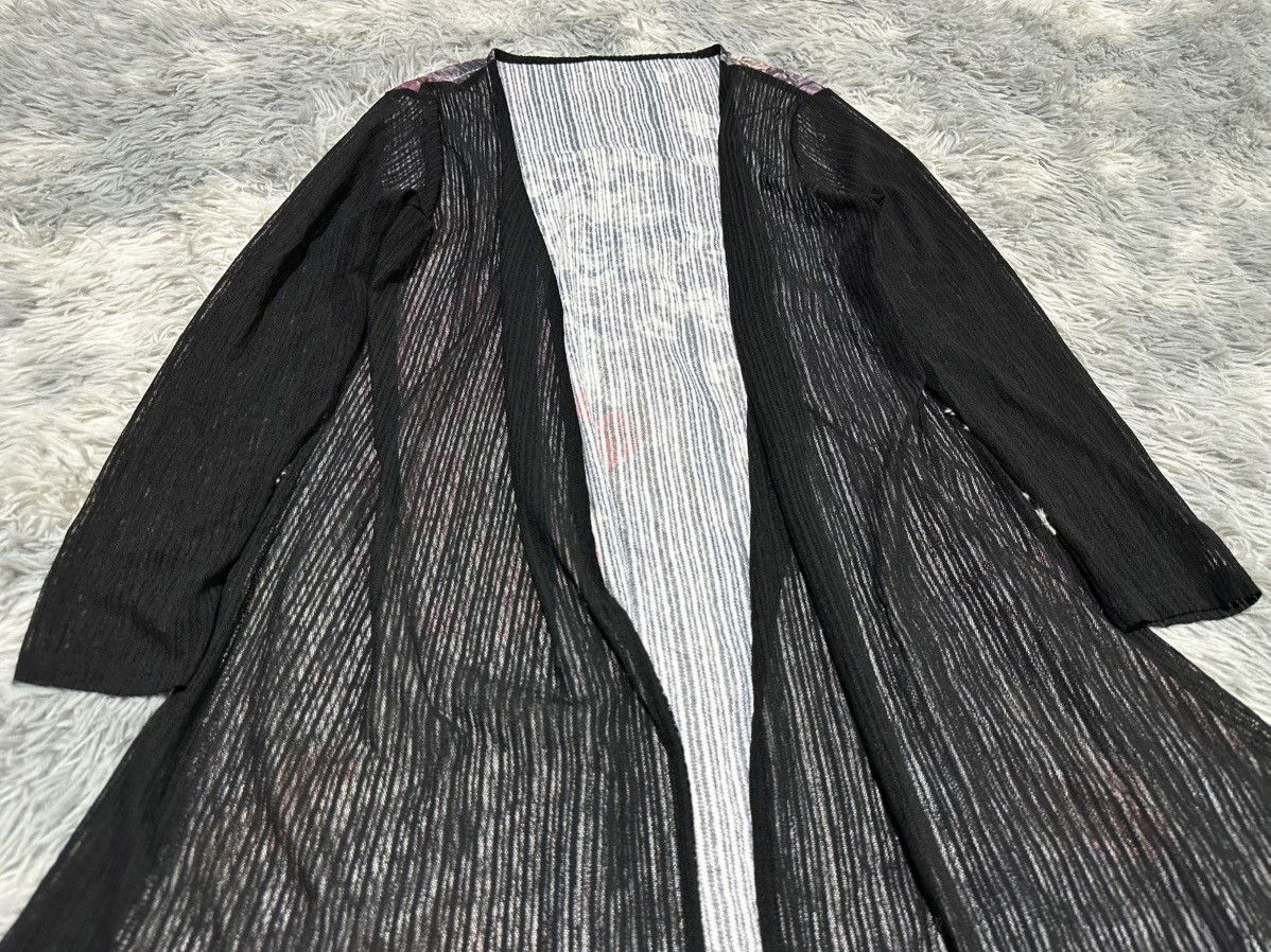 Kansai Yamamoto 🔥Vintage Kansai Yamamoto Pleats Cardigan Japanese Flower Size US L / EU 52-54 / 3 - 6 Thumbnail