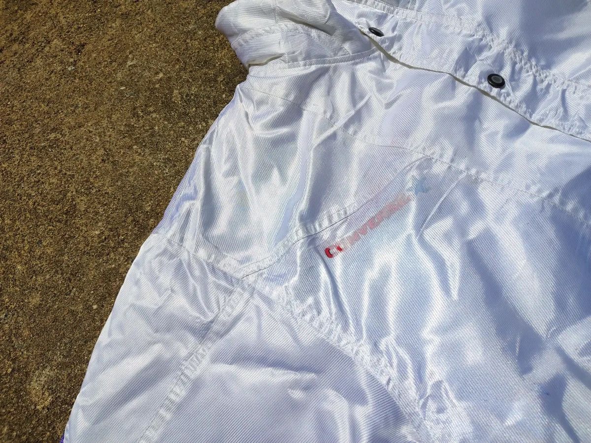 Converse Vintage Converse Satin Bomber Jacket - Patterned Collar Size US XL / EU 56 / 4 - 4 Thumbnail