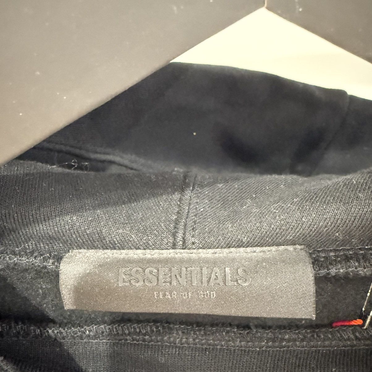 Fear of God Fear of God Essentials Arch Logo Hoodie Jet Black Size US S / EU 44-46 / 1 - 4 Thumbnail