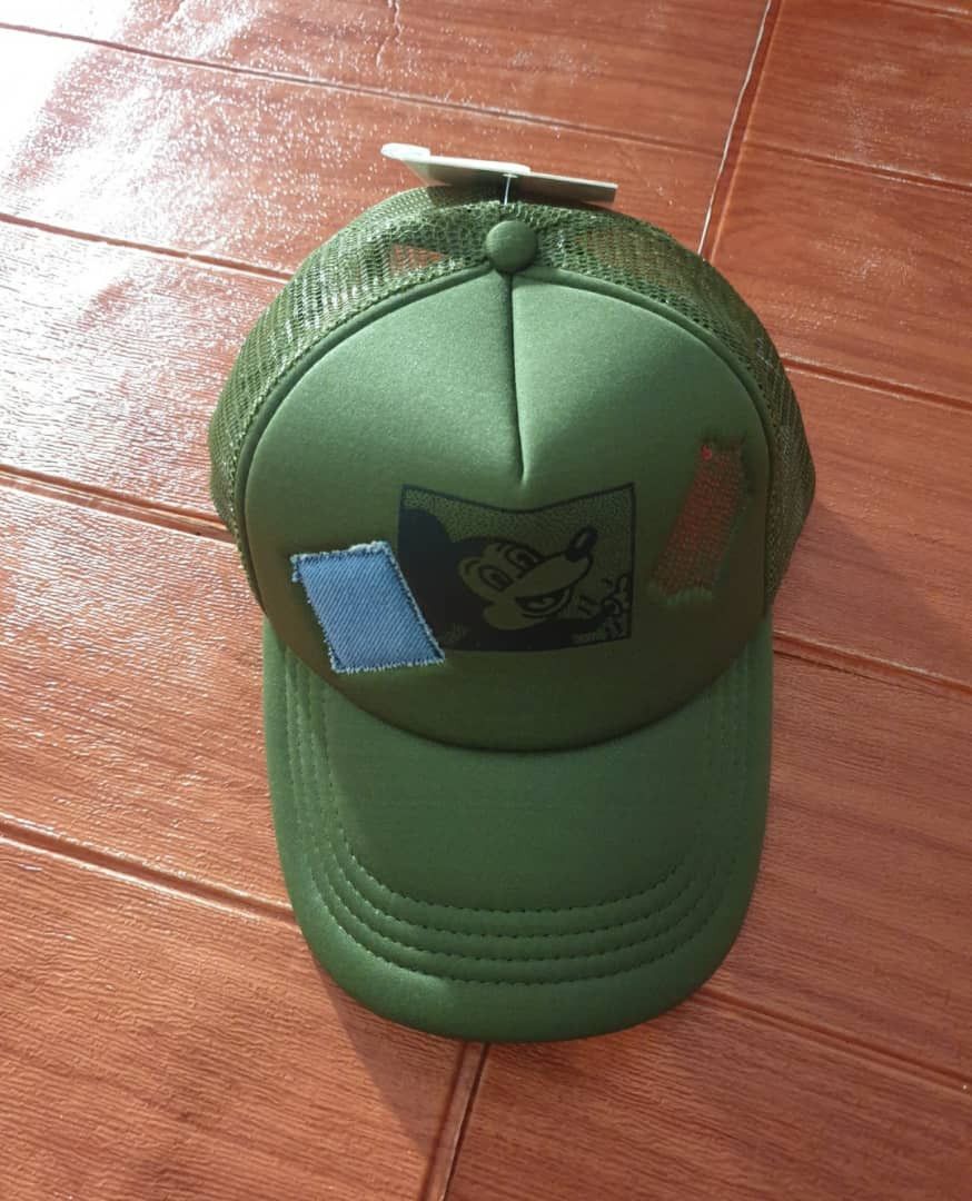 Japanese Brand 💥Disney x Keith haring Green military cap Size ONE SIZE - 1 Thumbnail