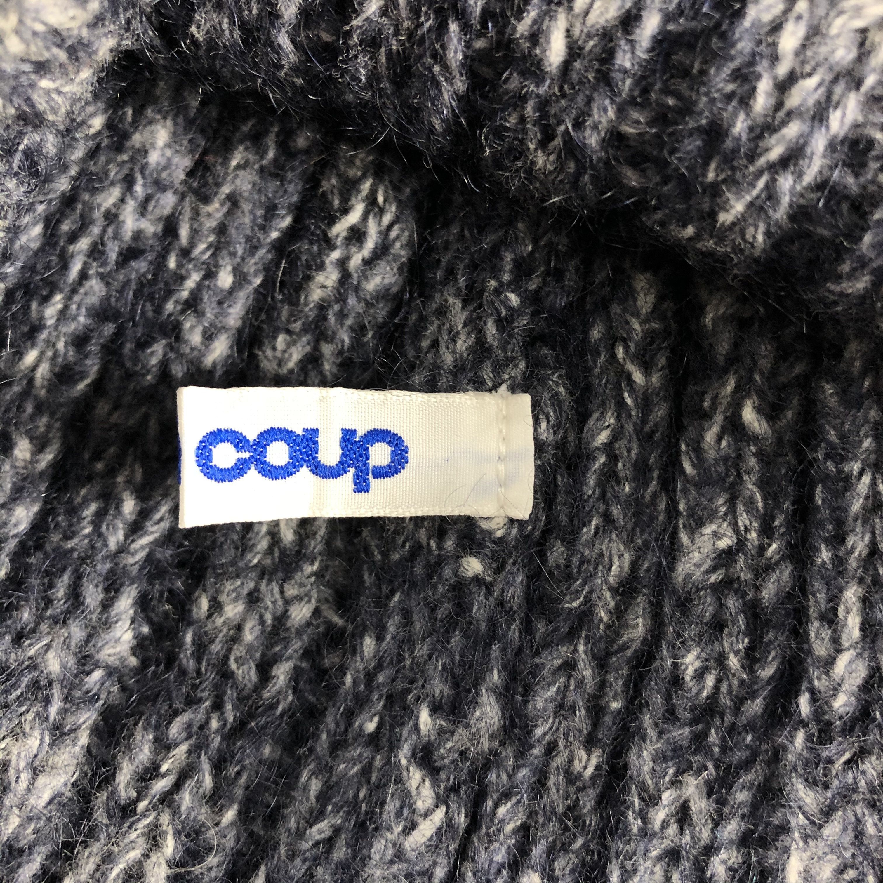 Other × Vintage Tout A Coup Ribbed Beanie Snow Hat Snow Cap -D735 Size ONE SIZE - 5 Thumbnail