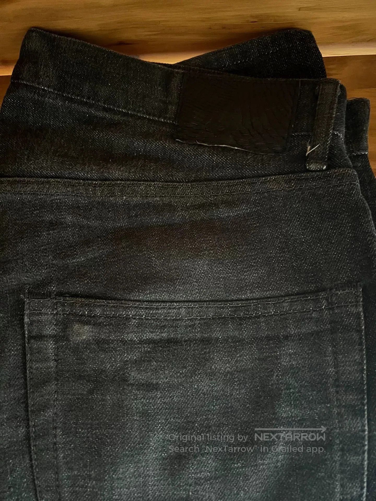 Visvim visvim black denim pants with colorful details. Size US 34 / EU 50 - 9 Thumbnail