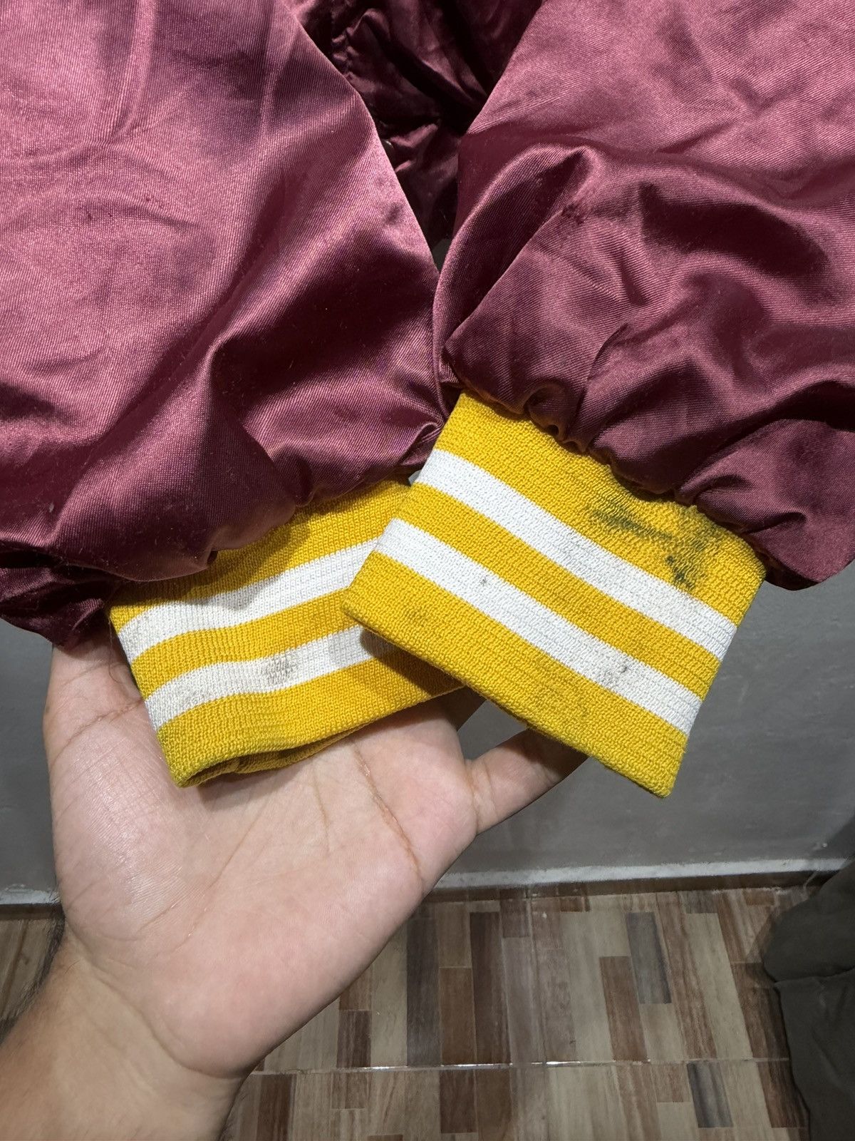 Chalk Line vintage 1980s Chalk Line Washington Redskins satin jacket Size US XL / EU 56 / 4 - 11 Thumbnail