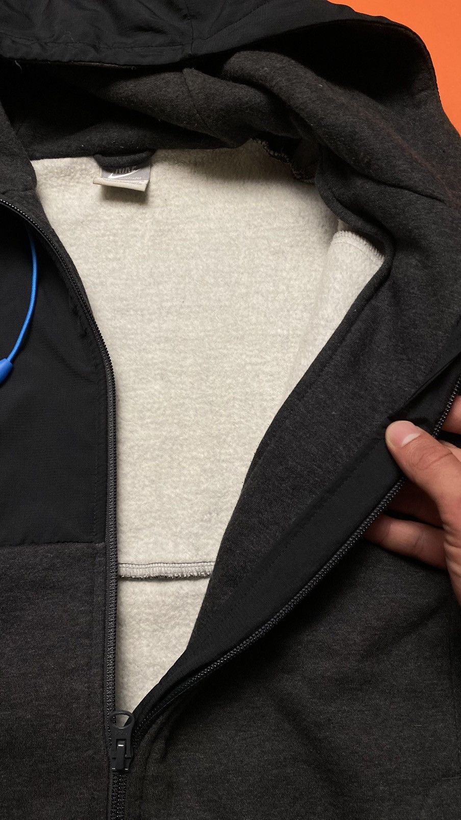 Vintage Nike air max LTD fleece hoodie