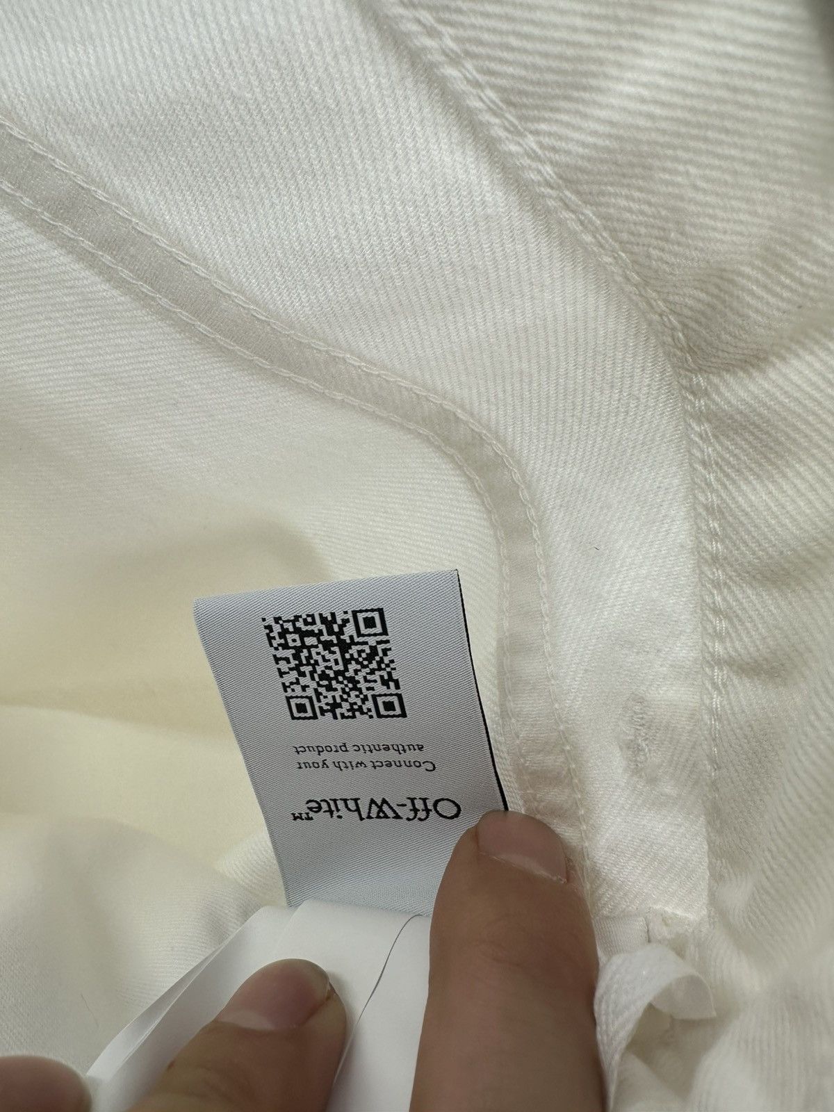 Off-White Off White Baggy Fit Jeans Size US 31 - 14 Thumbnail