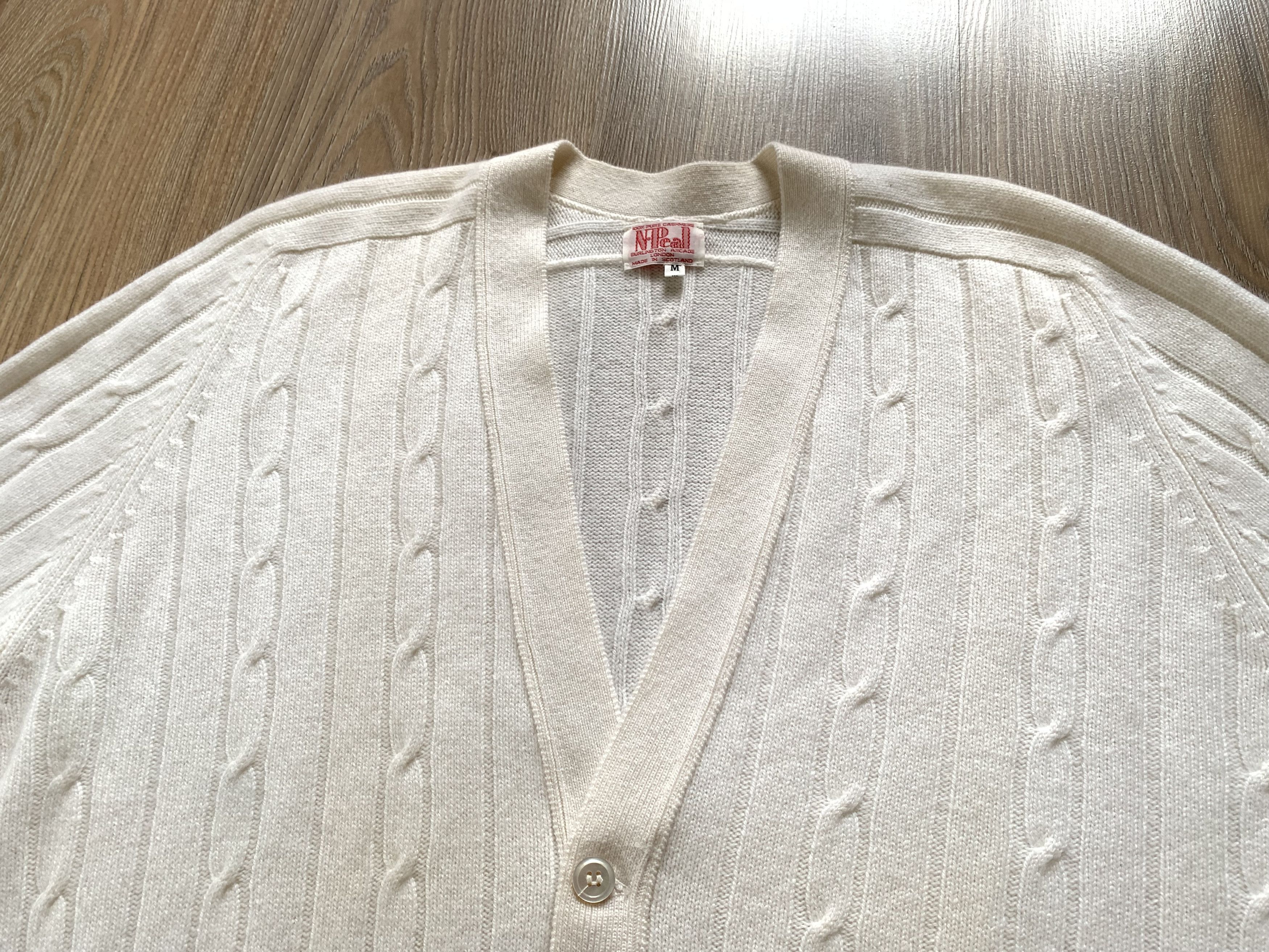 Designer × N.Peal × Vintage N Peal London Cashmere Knit Pocket Cardigan Size US M / EU 48-50 / 2 - 4 Thumbnail