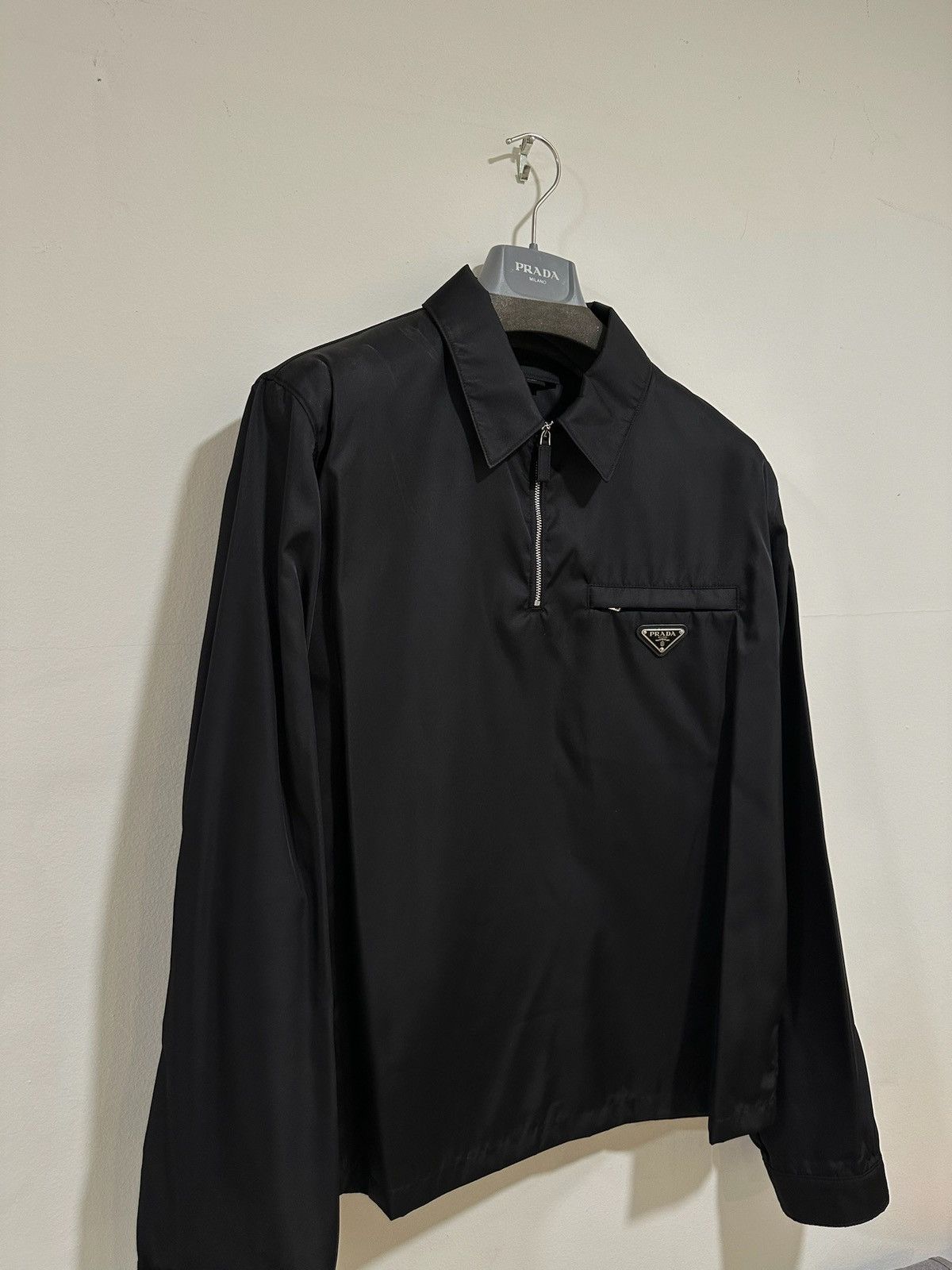 Prada RARE Prada 1/4 Zip Windbreaker Size US L / EU 52-54 / 3 - 1 Thumbnail