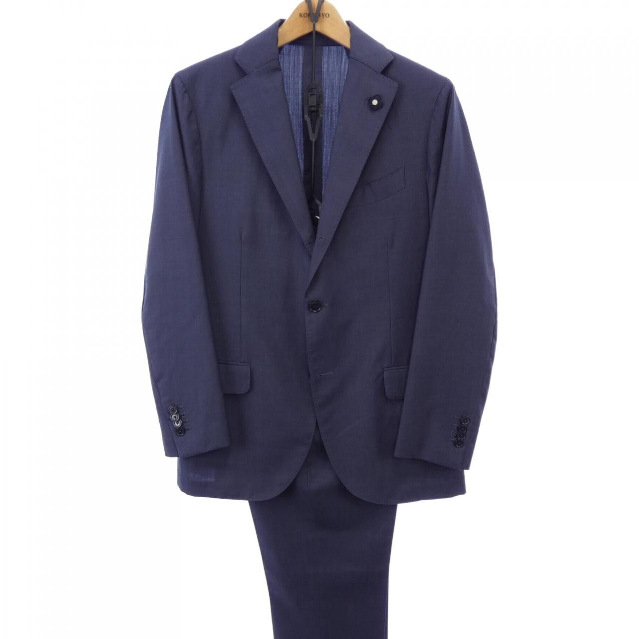 Lardini Lardini Lardini Wool Suit Textile Suits JK801AQ DUTY FREE for USA Size ONE SIZE - 1 Thumbnail