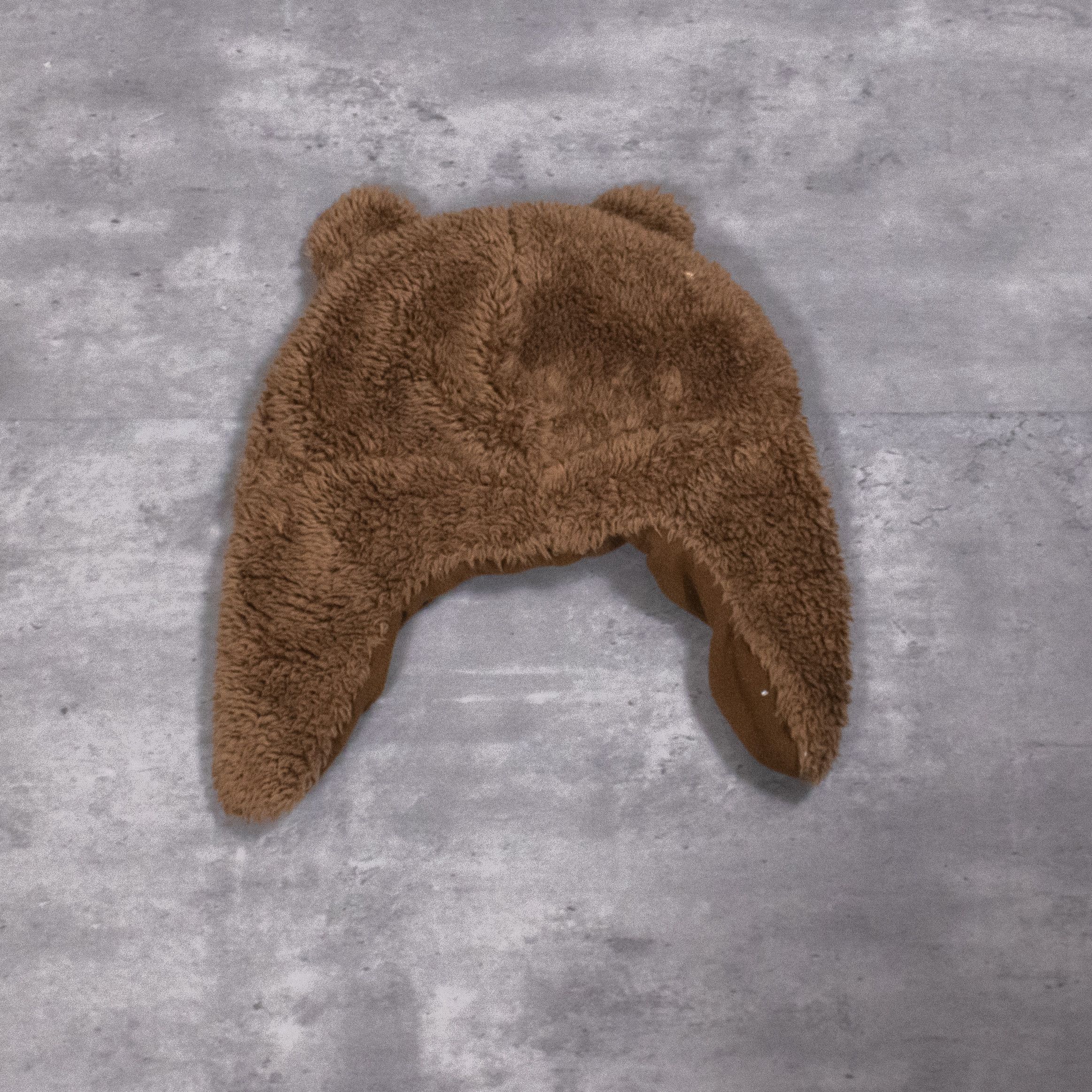 Gap × Vintage Baby Gap Fur Bear Toque Beanie Size ONE SIZE - 4 Thumbnail