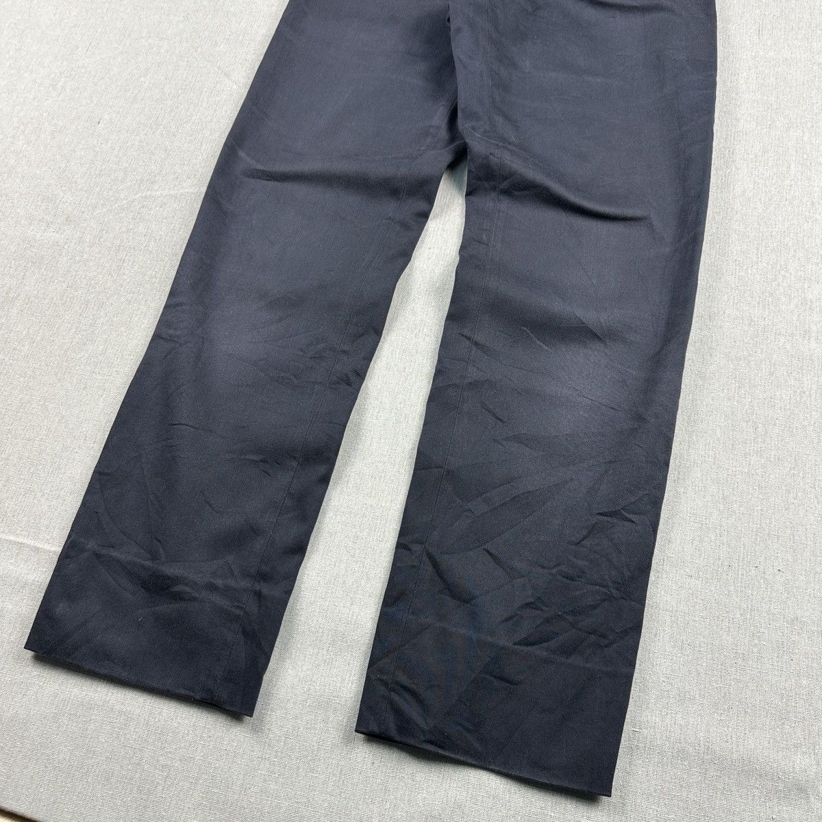 Dolce & Gabbana Dolce & Gabbana Flare Trousers Split Hem Black Size 26" / US 2 / IT 38 - 10 Thumbnail