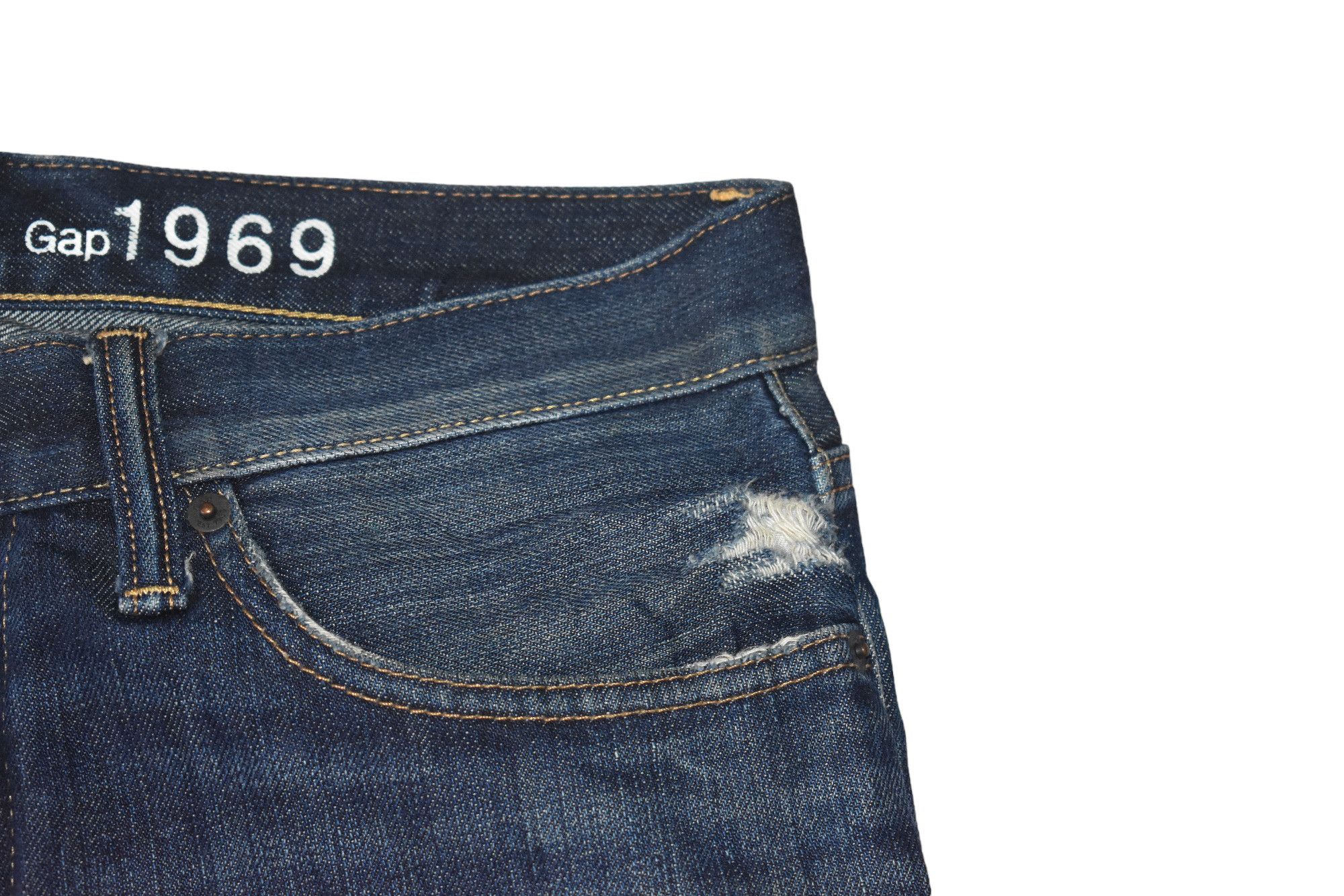 Gap RARE Gap Distress Denim W31 Size US 31 - 4 Thumbnail