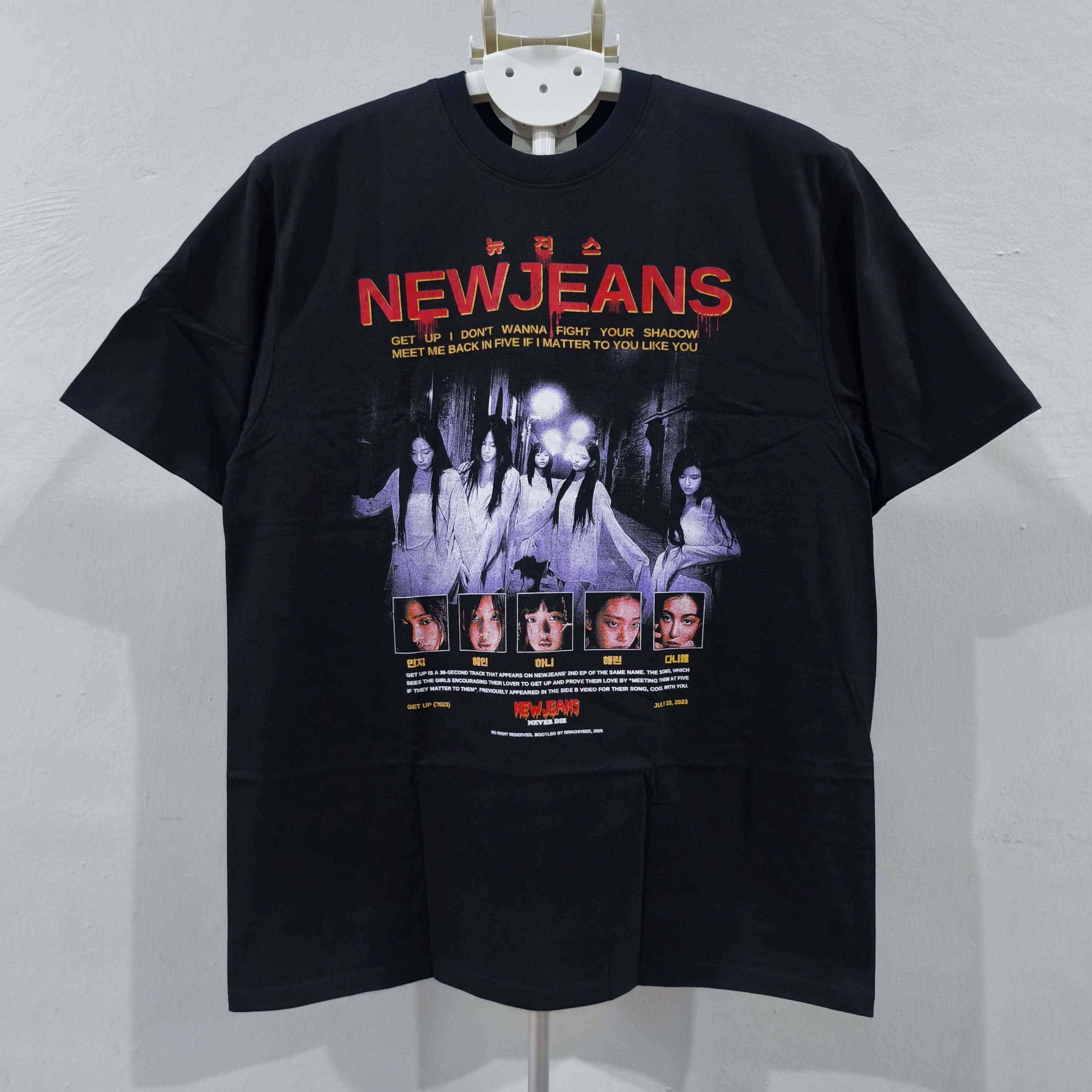 Rap Tees New Jeans Never Die T-shirt Size US XL / EU 56 / 4 - 1 Thumbnail