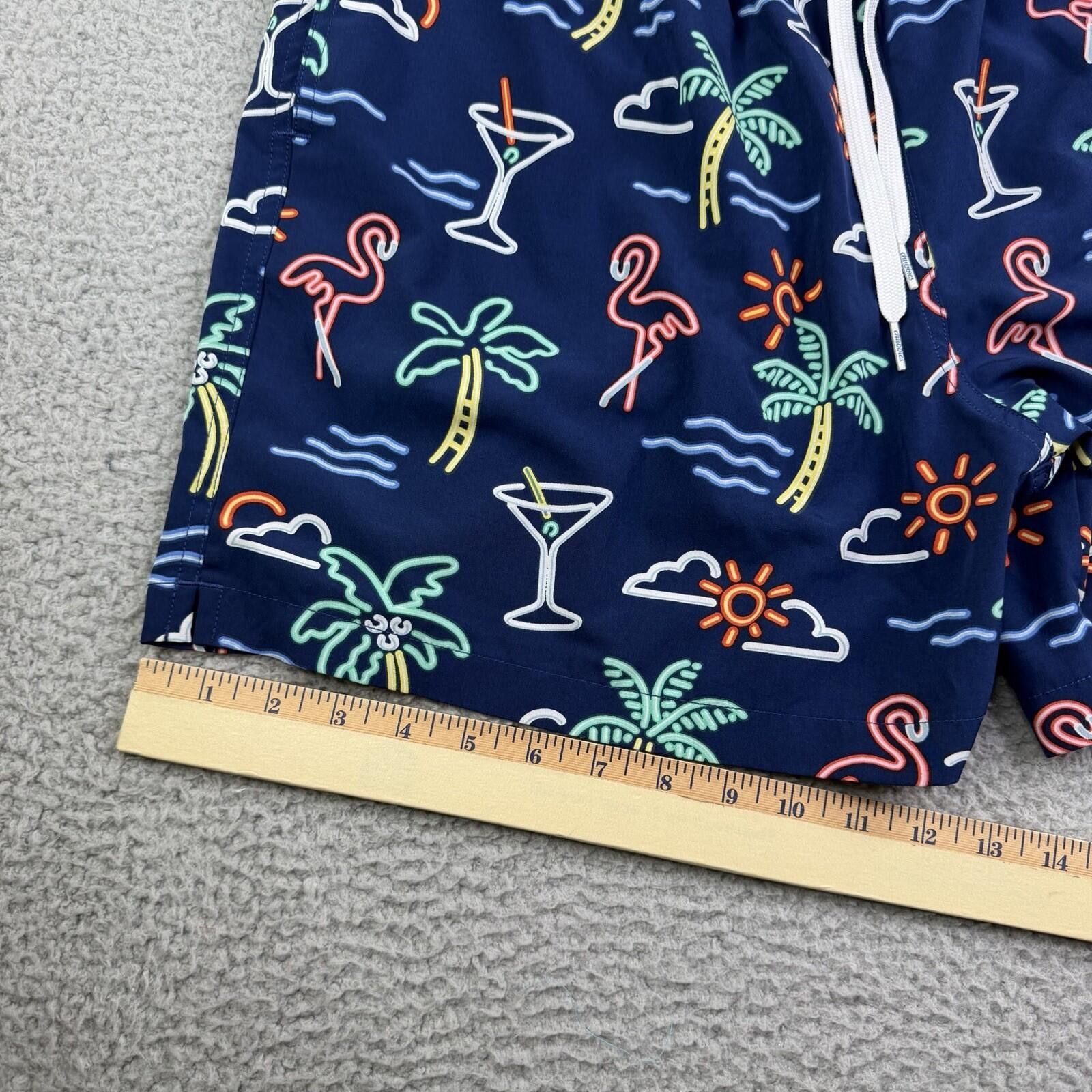 Chubbies Chubbies Neon Glades Swim Trunks Men's XL (34x5.5) Lined Size US 36 / EU 52 - 8 Thumbnail