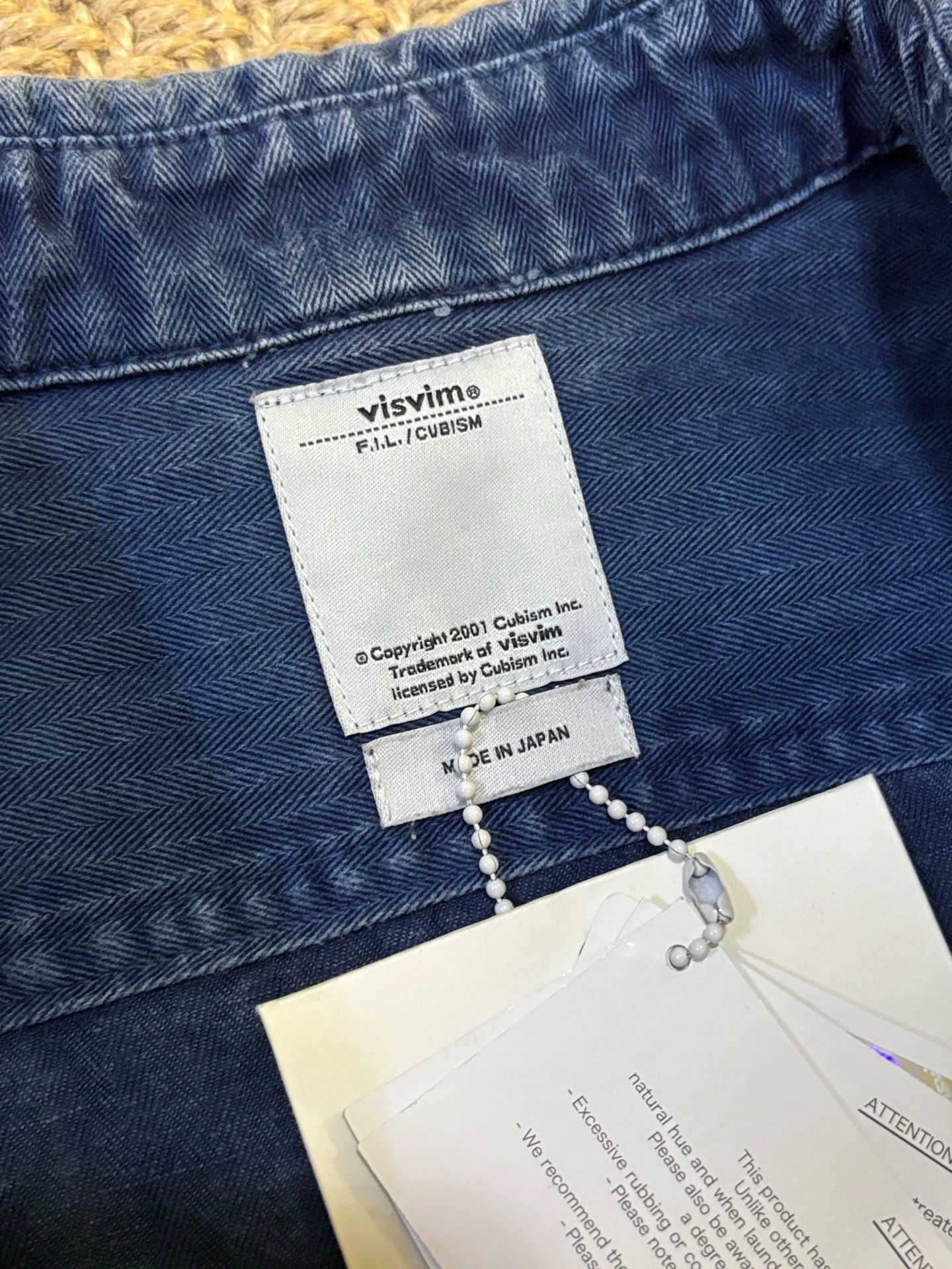 Visvim VISVIM 15ss WALLY L/S INDIGO OVERDYE Vintage Shirt Size US S / EU 44-46 / 1 - 6 Thumbnail