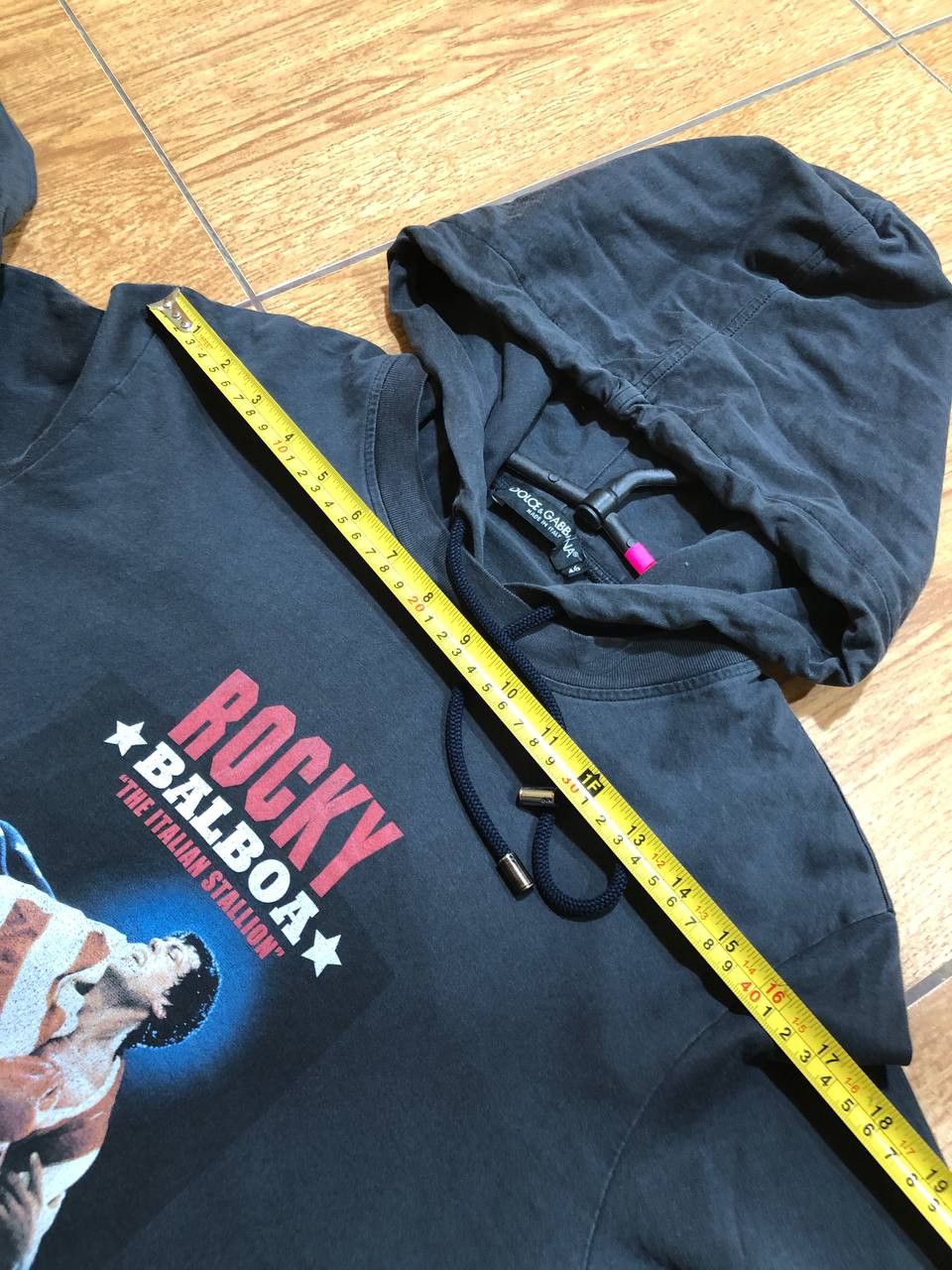 Dolce & Gabbana Dolce Gabbana Rocky Fighting Stance luxury Hoodie Size US S / EU 44-46 / 1 - 12 Thumbnail