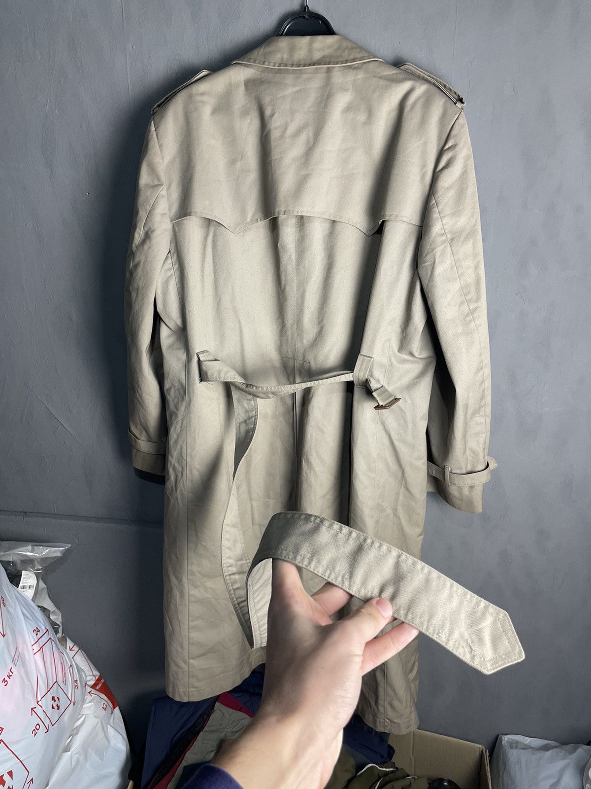 Christian Dior Monsieur Vintage Christian Dior monsieur trench-coat wool lined 44r Size US L / EU 52-54 / 3 - 10 Thumbnail