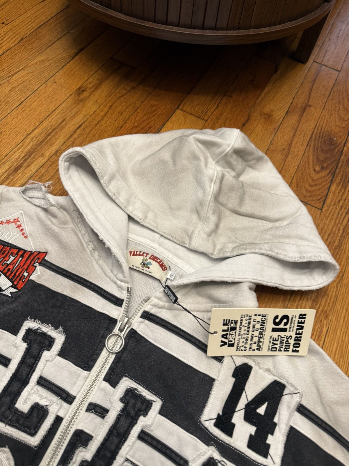 Vale Vale Collage Oreo Black White Zip Up Hoodie Size Medium Size US M / EU 48-50 / 2 - 6 Thumbnail
