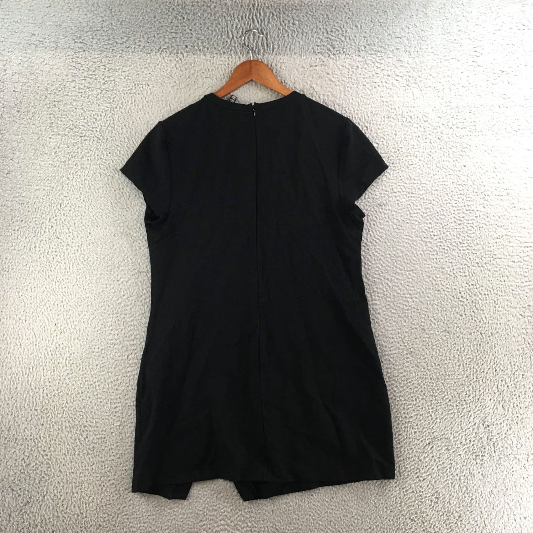 Kenneth Cole Kenneth Cole Dress Womens XL Black Pullover Short Sleeves Crew Neck Comfort Size XL / US 12-14 / IT 48-50 - 7 Thumbnail