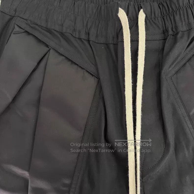 Rick Owens Rick Owens Black paneled drawstring corset pants Size US 36 / EU 52 - 7 Thumbnail