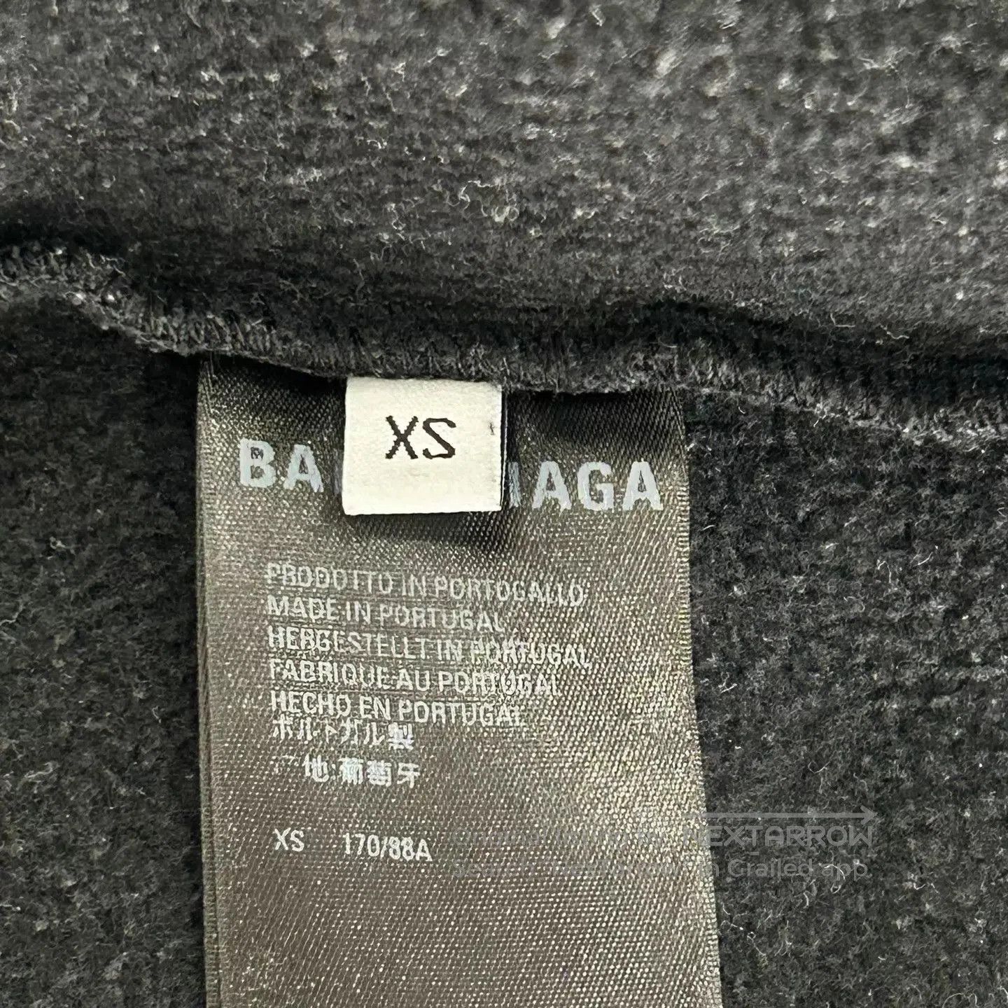Balenciaga Black Sweatpants Elastic Waist Size 28. Size US 28 / EU 44 - 4 Thumbnail