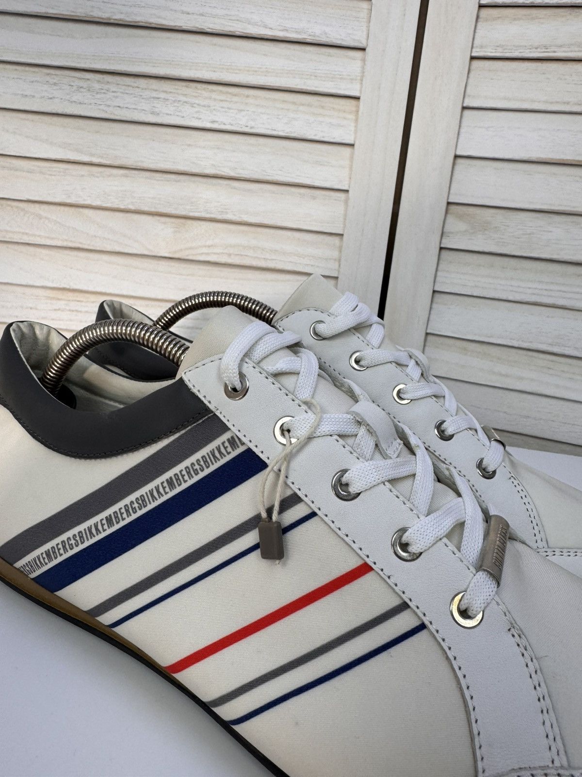 Dirk Bikkembergs Bikkembergs Leather Sneakers US 12 Designer Shoes Italy Size US 12 / EU 45 - 4 Thumbnail
