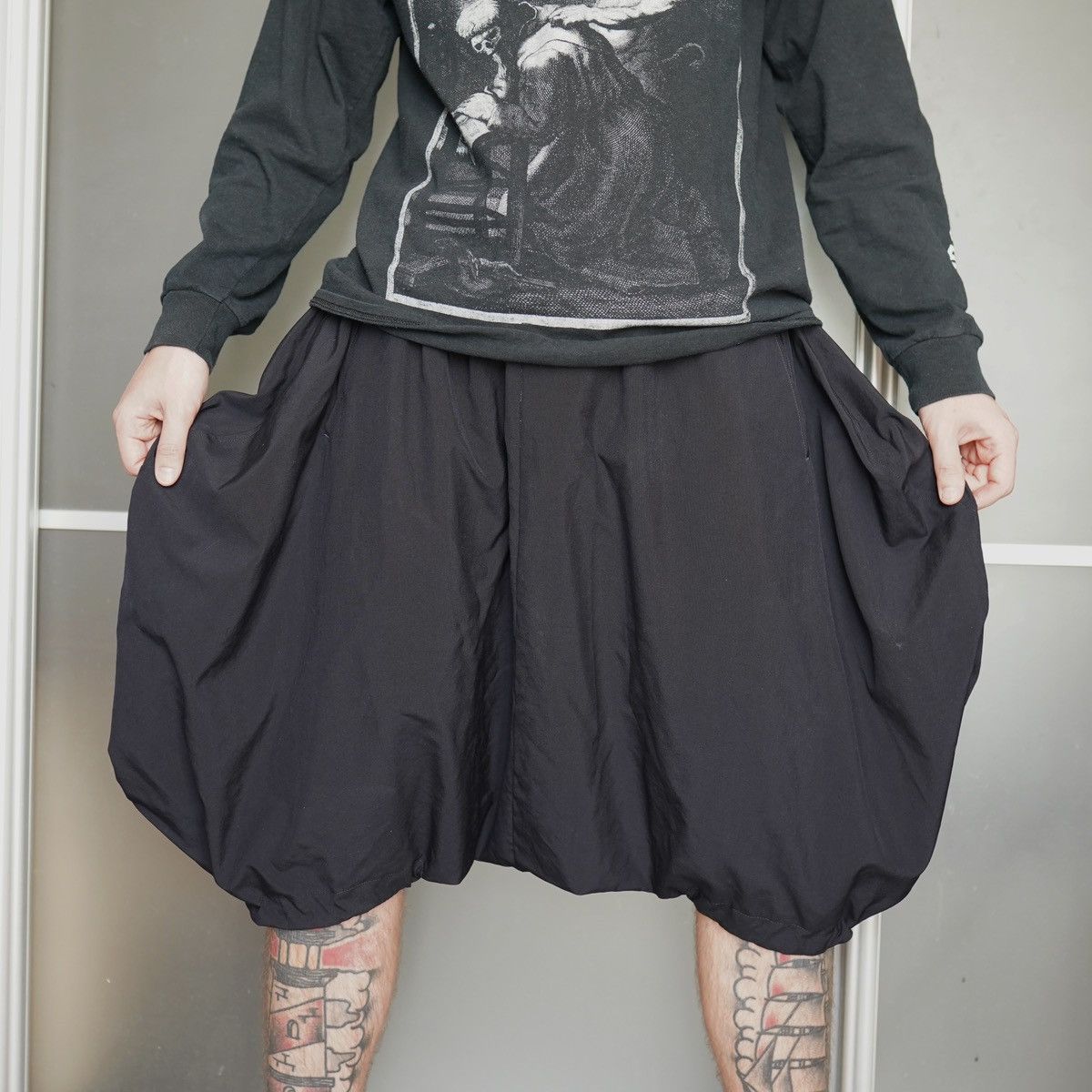 Comme des Garcons Comme Des Garçons Rare Archive Wool Wide Shorts Japan Size US 33 - 7 Thumbnail