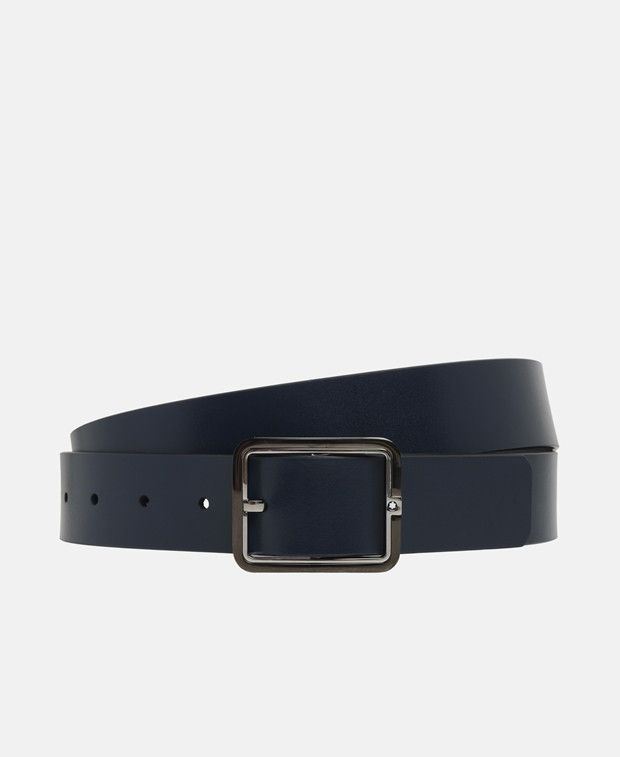 Montblanc Leather belt Size 44 - 1 Thumbnail