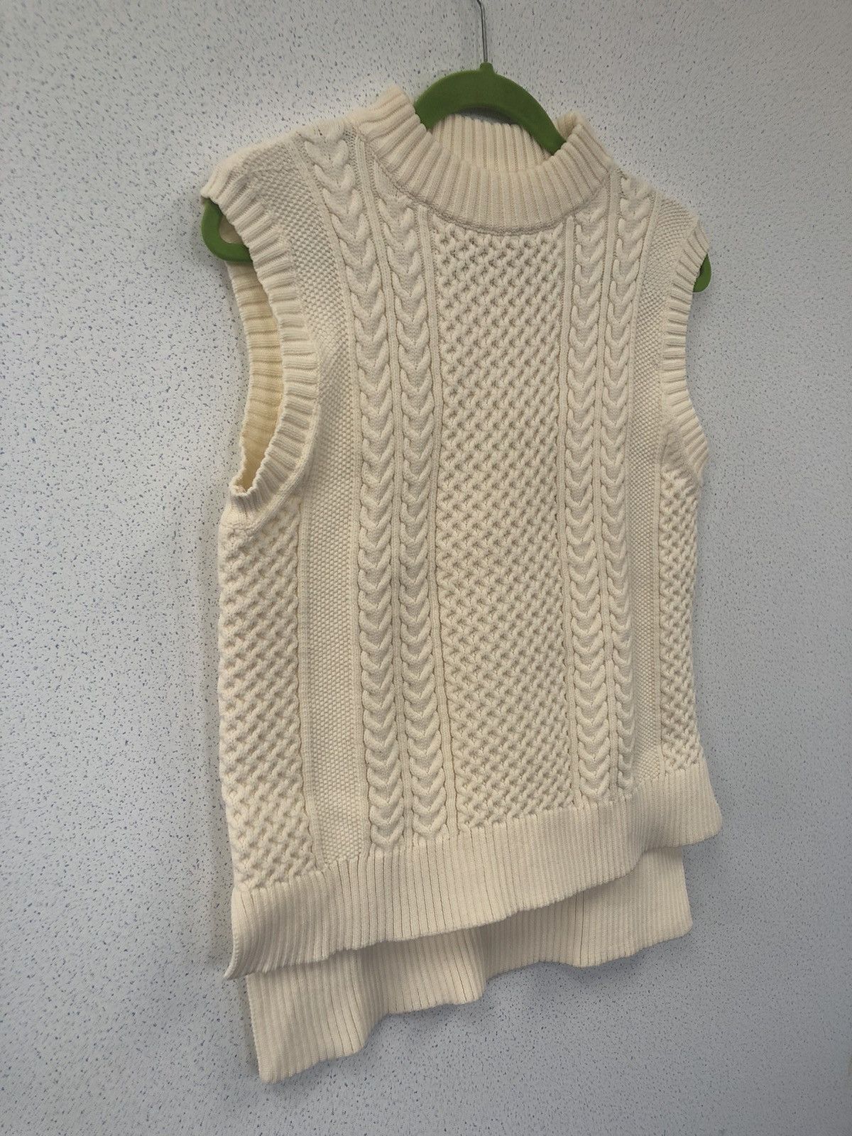 Aran Isles Knitwear Vintage Fila Cable Knit Vest – White Lane Edition Size US M / EU 48-50 / 2 - 3 Thumbnail