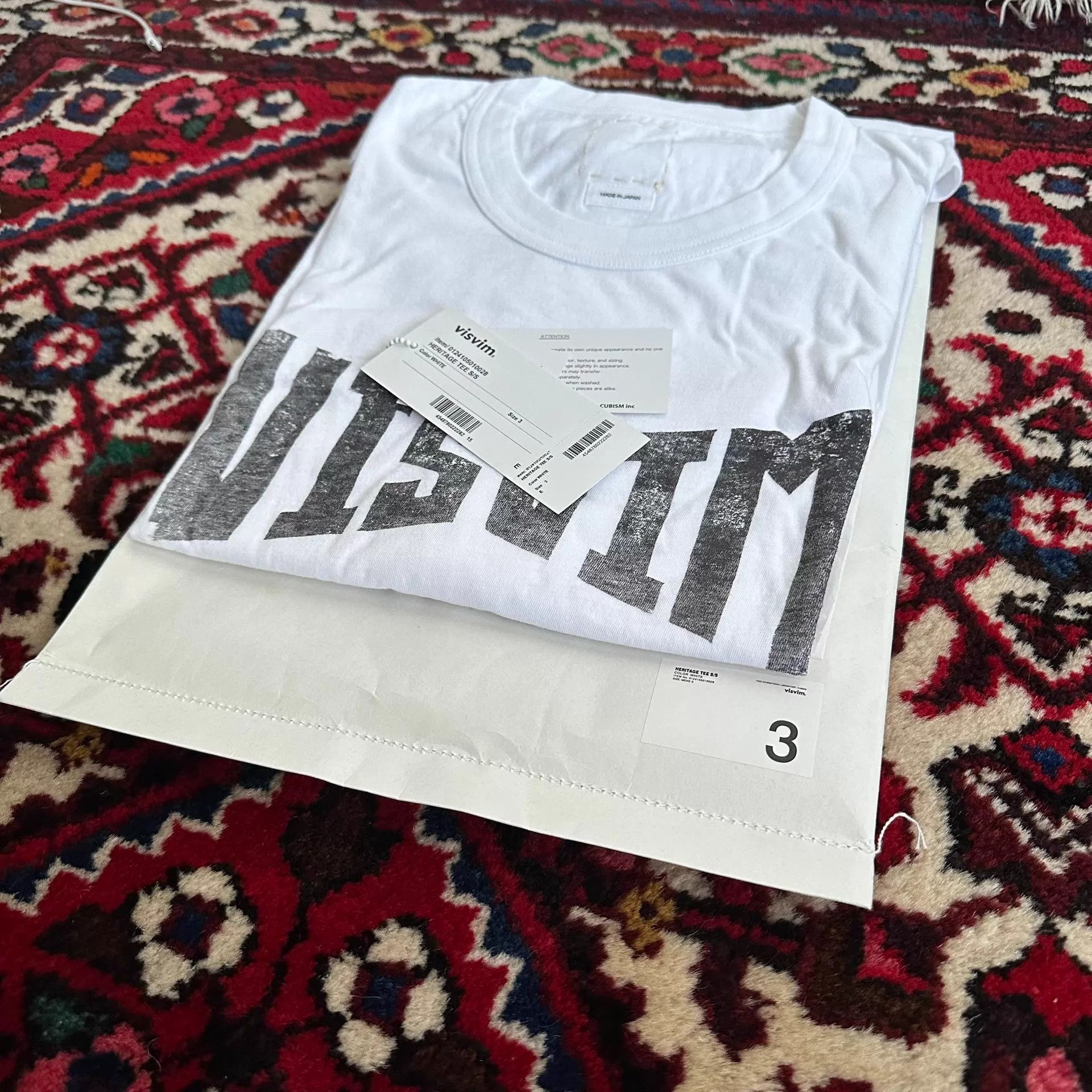 Visvim visvim 24SS HERITAGE TEE S/S Short Tee Size 3 New Size US L / EU 52-54 / 3 - 2 Thumbnail