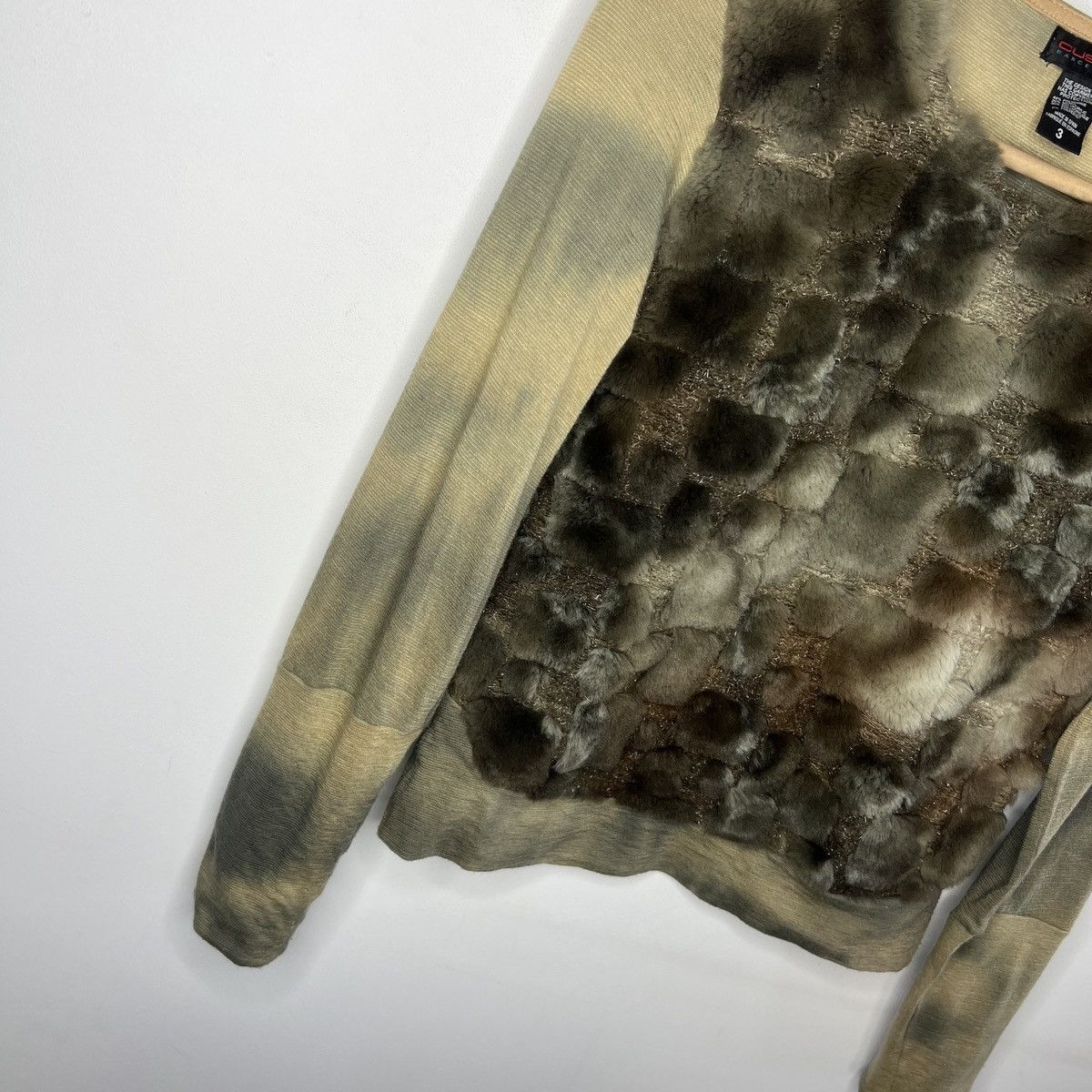 Custo Barcelona Women’s Custo Barcelona avant gard fur long sleeve Size M / US 6-8 / IT 42-44 - 3 Thumbnail