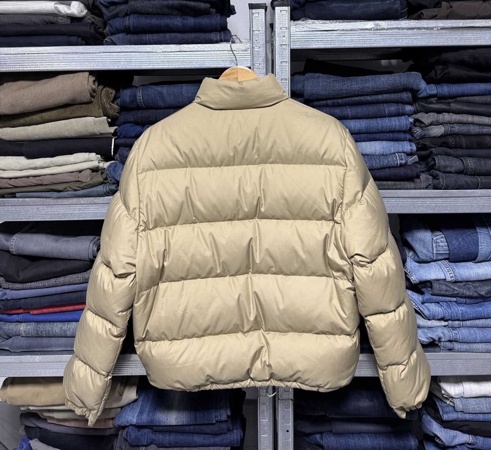 Moncler Vintage MONCLER Down Puffer Womens Bomber Jacket Size 1 Size S / US 4 / IT 40 - 9 Thumbnail