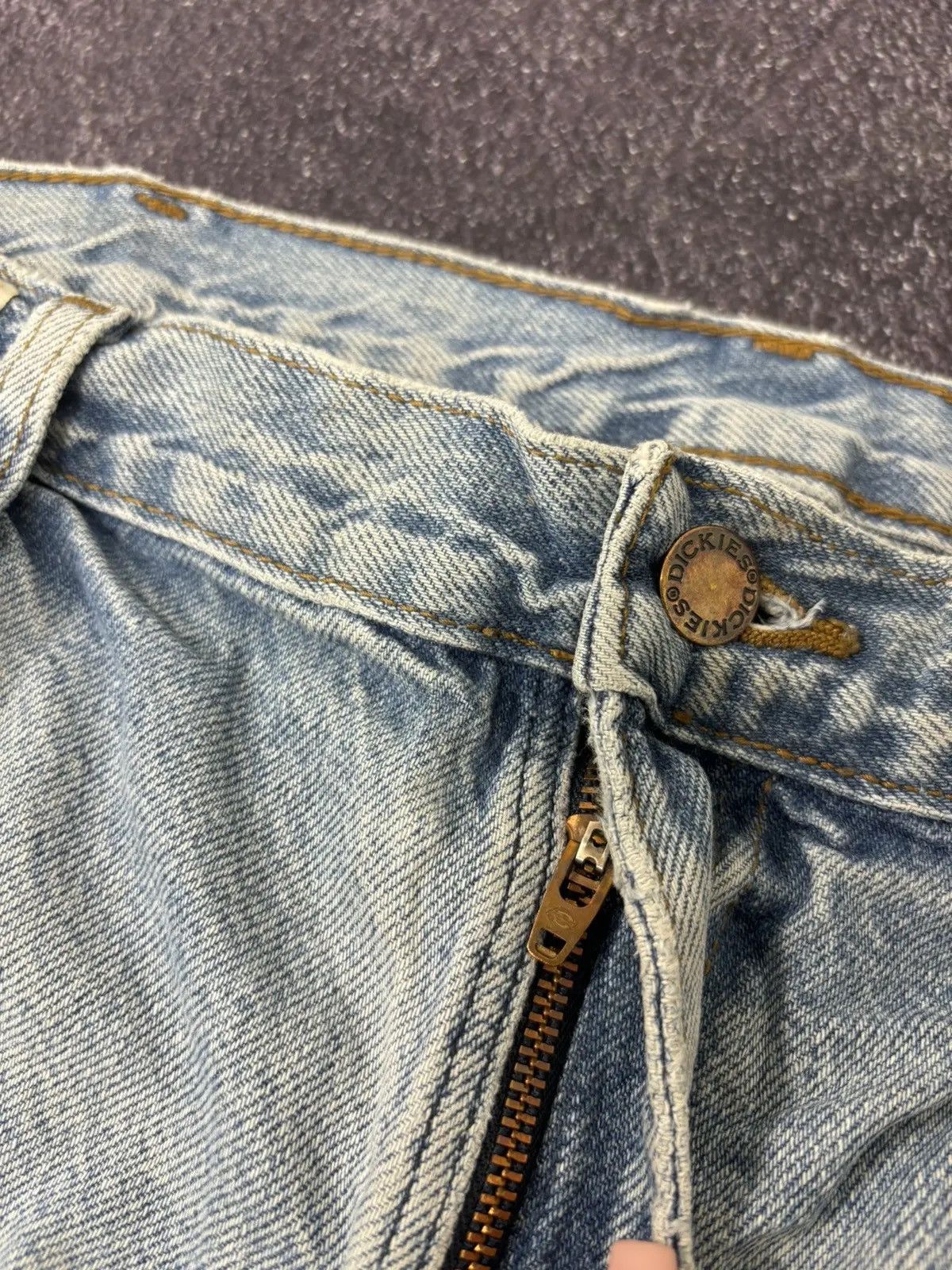 Dickies × Vintage Vintage Dickies Faded Washed Blue American Hype Baggy Jeans Size US 38 / EU 54 - 11 Thumbnail