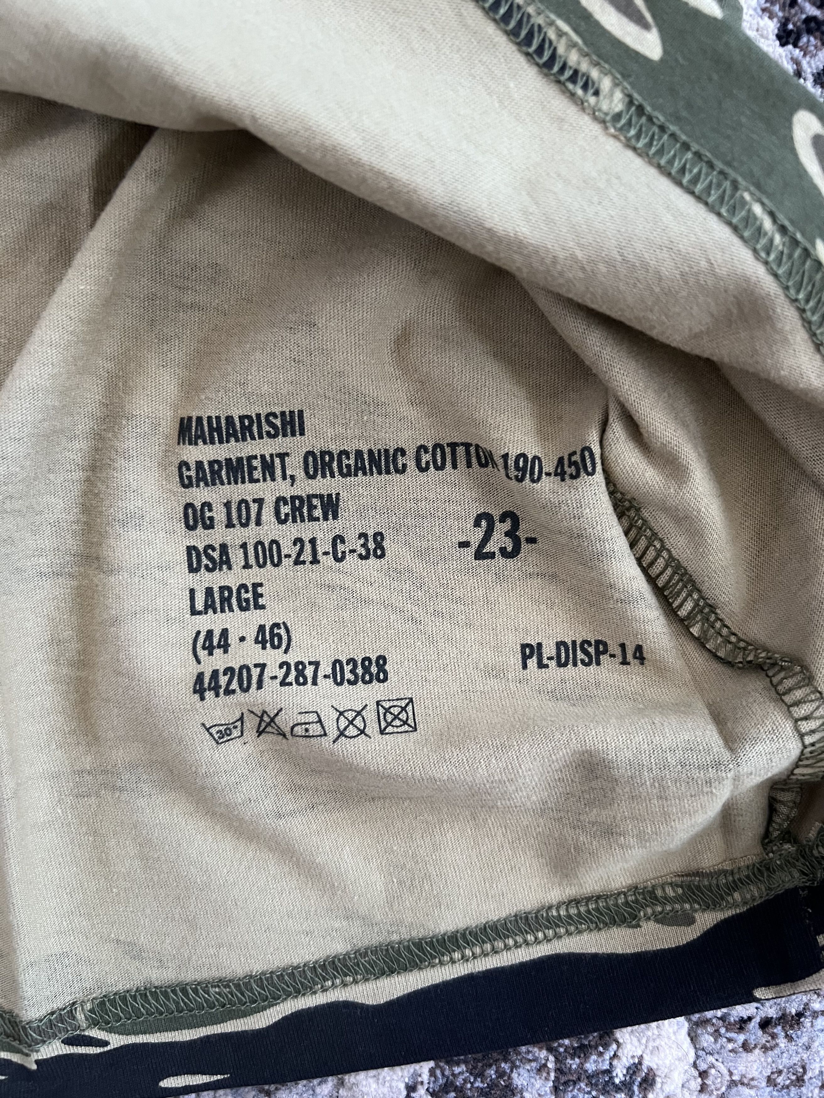 Maharishi x IRAK Heart of Tigers L/S Tee