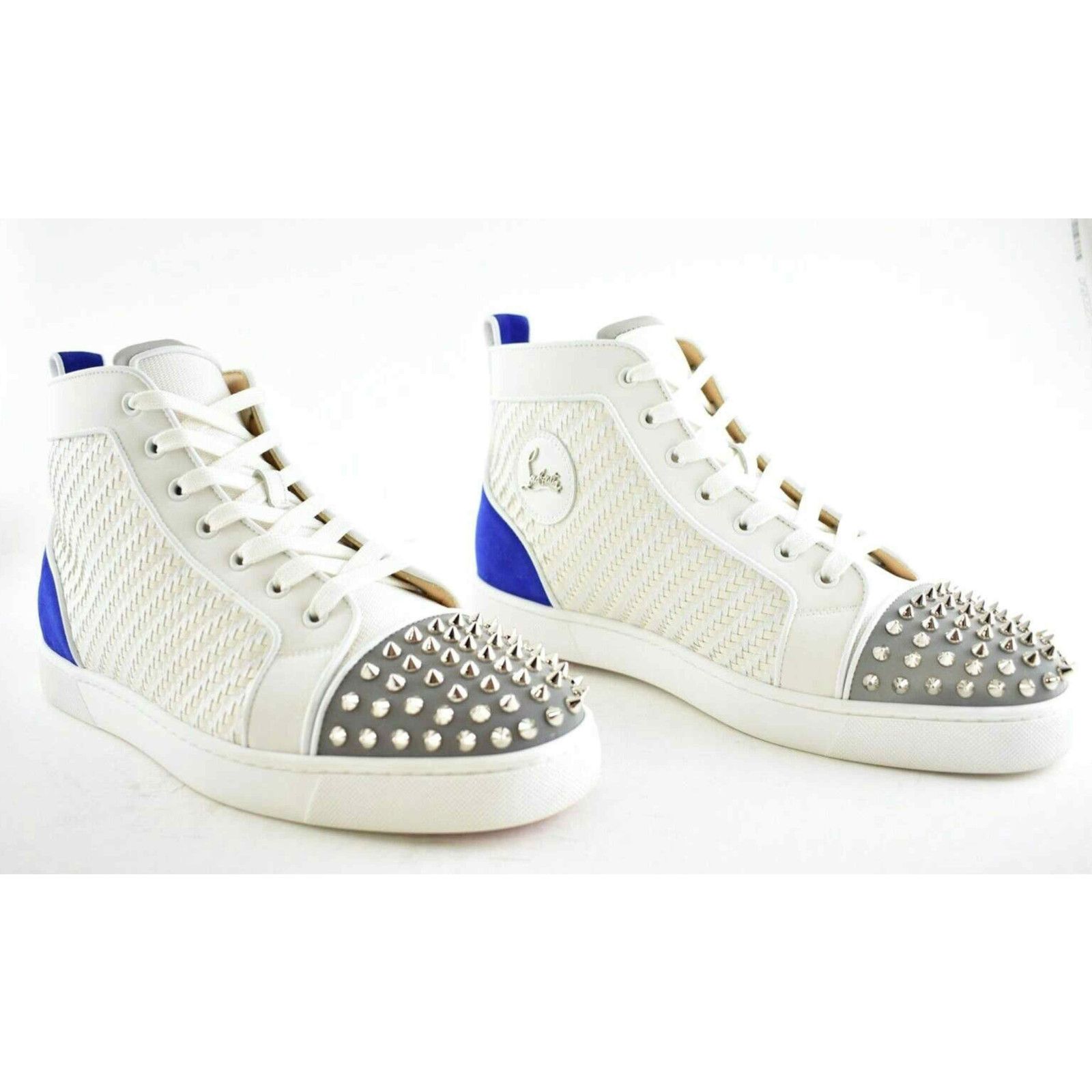 Christian Louboutin Christian Louboutin Lou Spikes Orlato High Top Sneaker Size US 11 / EU 44 - 3 Thumbnail