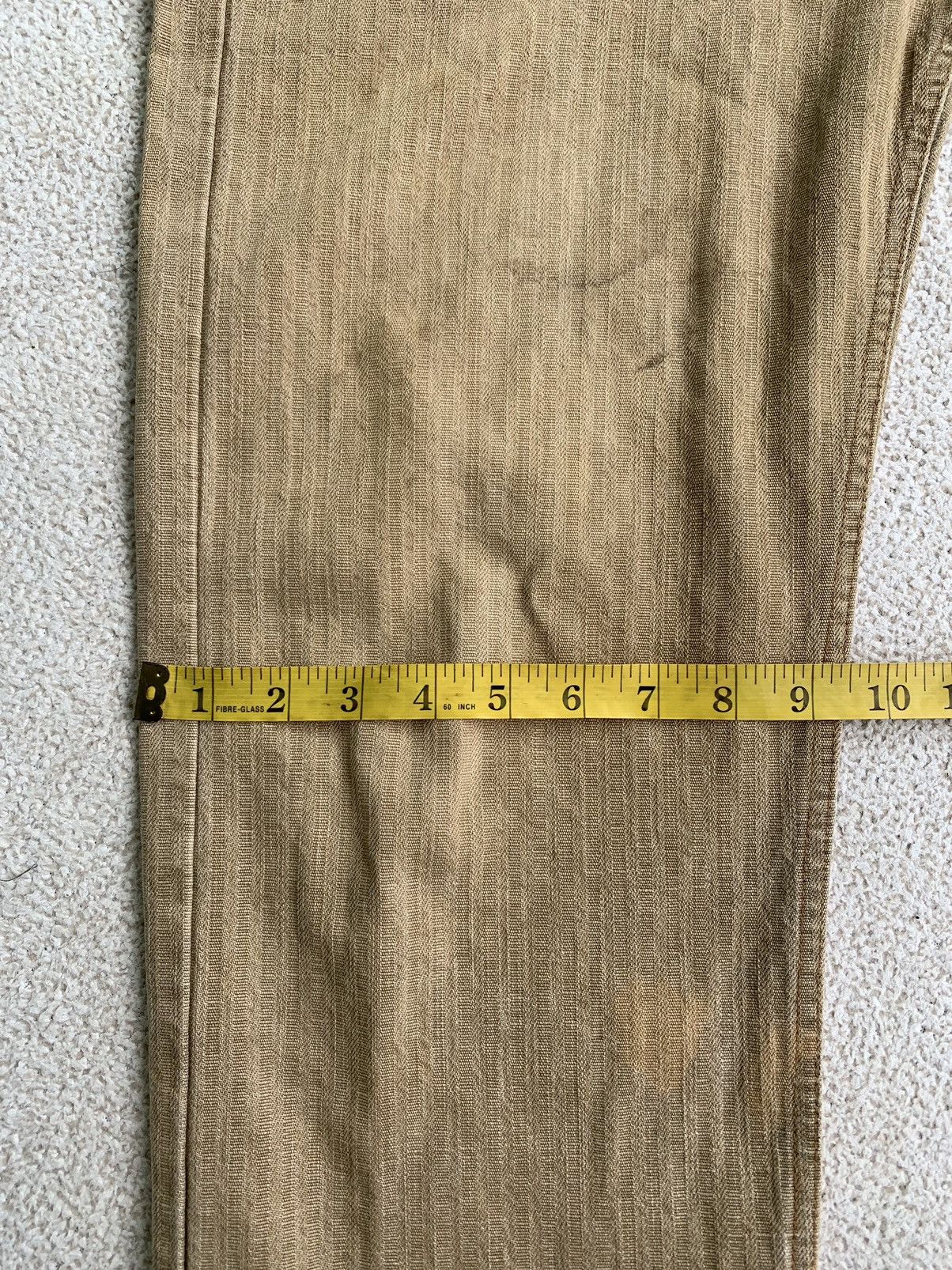 If Six Was Nine × Le Grande Bleu (L.G.B.) × semanticdesign VTG 00s Semantic Design Dirty Washed Denim Pants Size US 30 / EU 46 - 13 Thumbnail