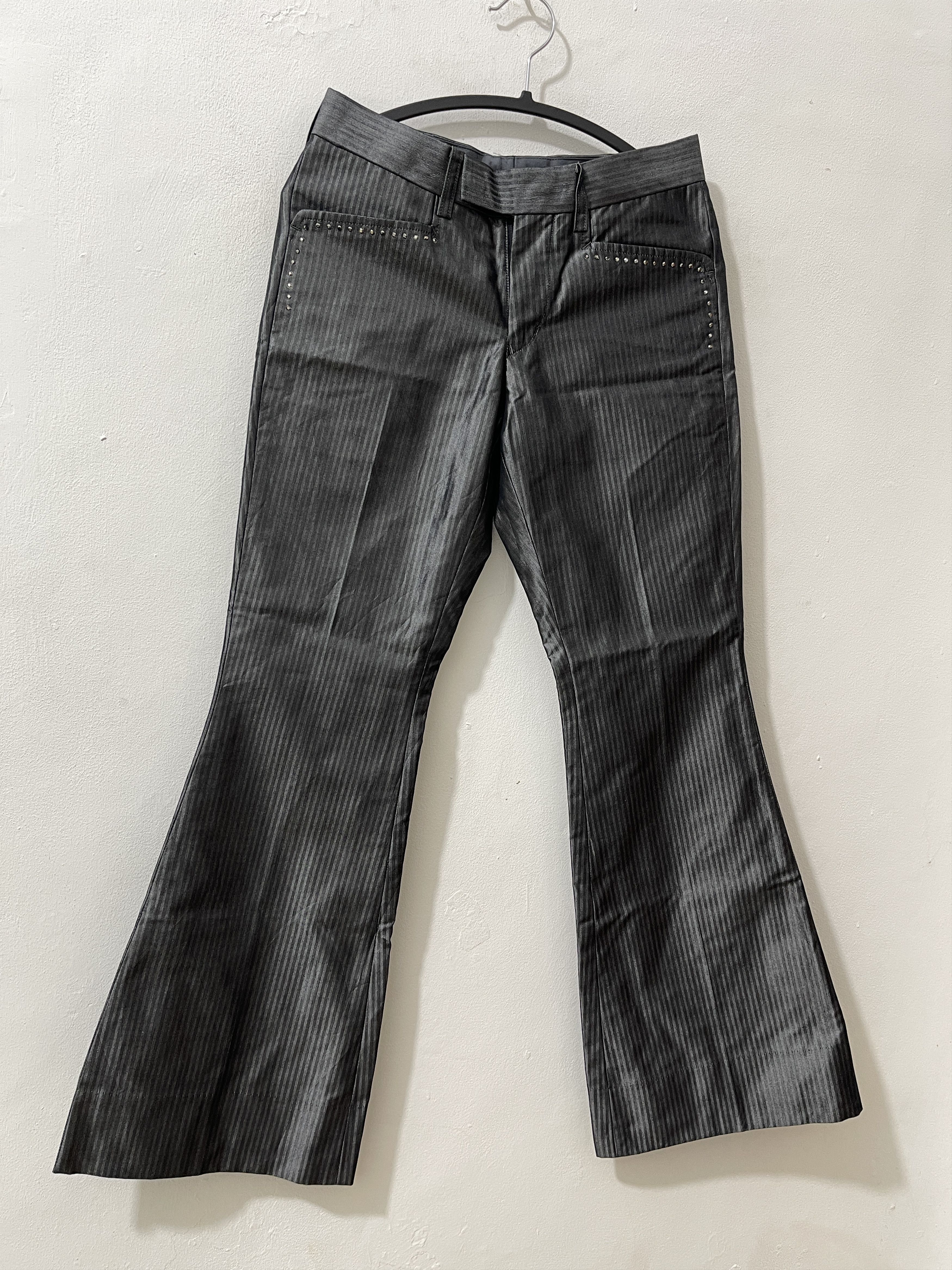 Tornado Mart Tornado Mart Japan Archive Punk Stud Flare Pants Size US 30 / EU 46 - 3 Thumbnail