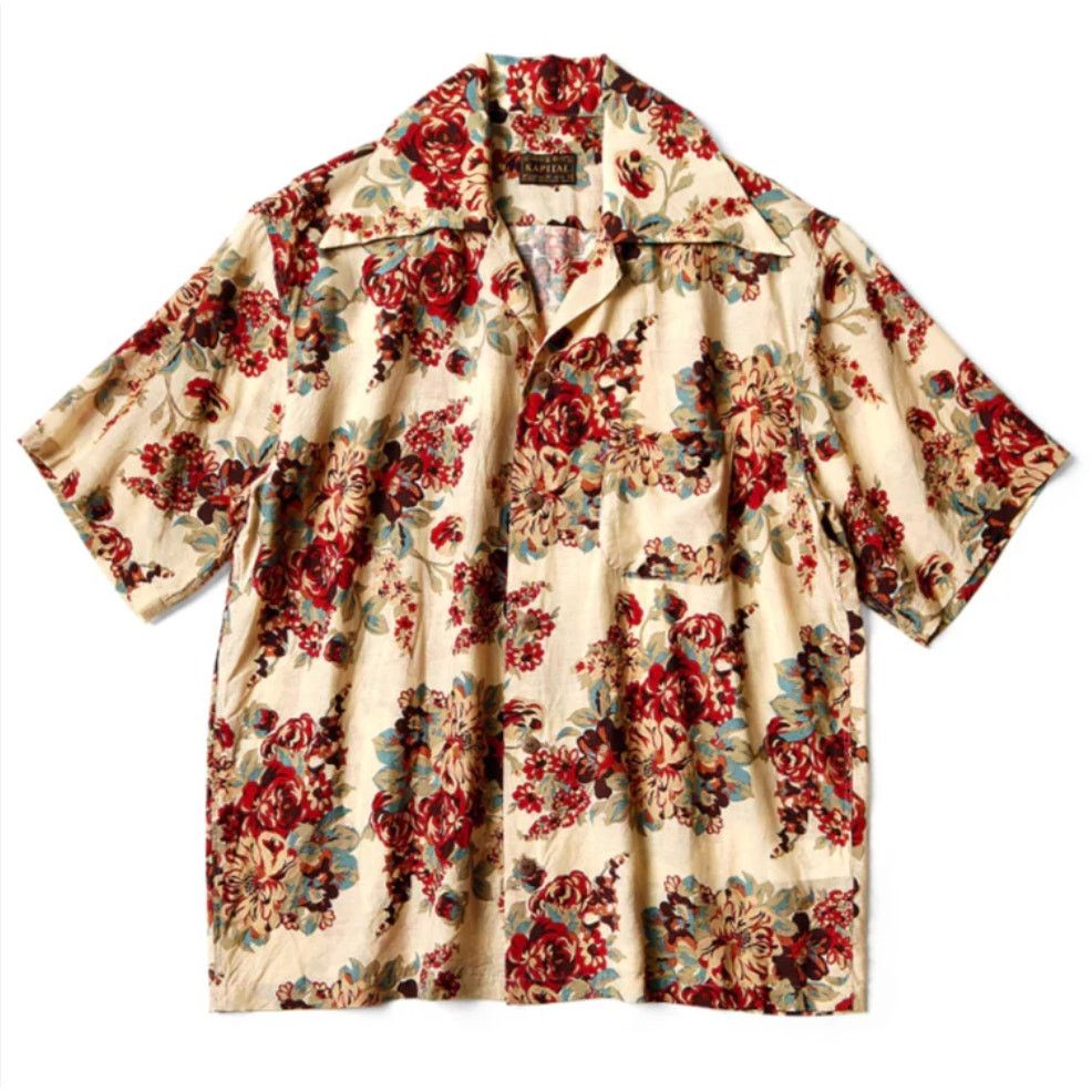 Kapital Kapital Silk Rayon Champetre Peckish Maria Button Shirt Size US XXL / EU 58 / 5 - 2 Thumbnail