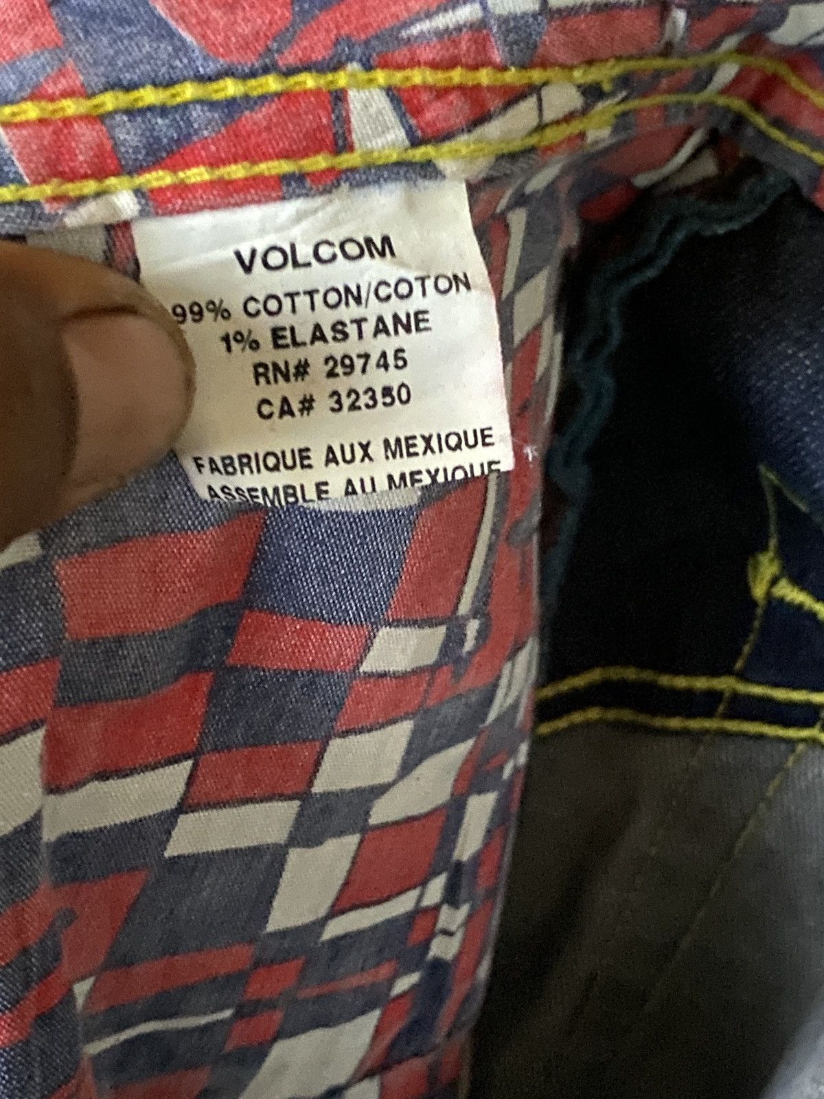 If Six Was Nine × PPFM × Volcom Vintage volcom regular straight denim Size US 32 / EU 48 - 7 Thumbnail