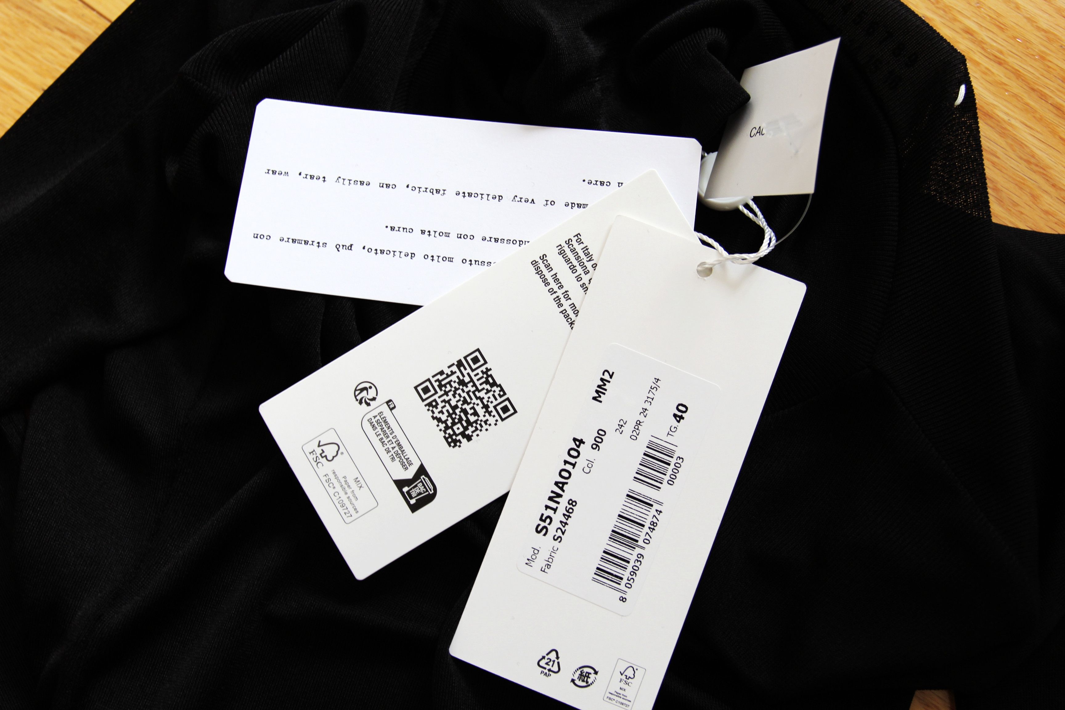 Maison Margiela BNWT AW24 MAISON MARGIELA ROLL NECK BODYSUIT 40 Size S / US 4 / IT 40 - 8 Thumbnail
