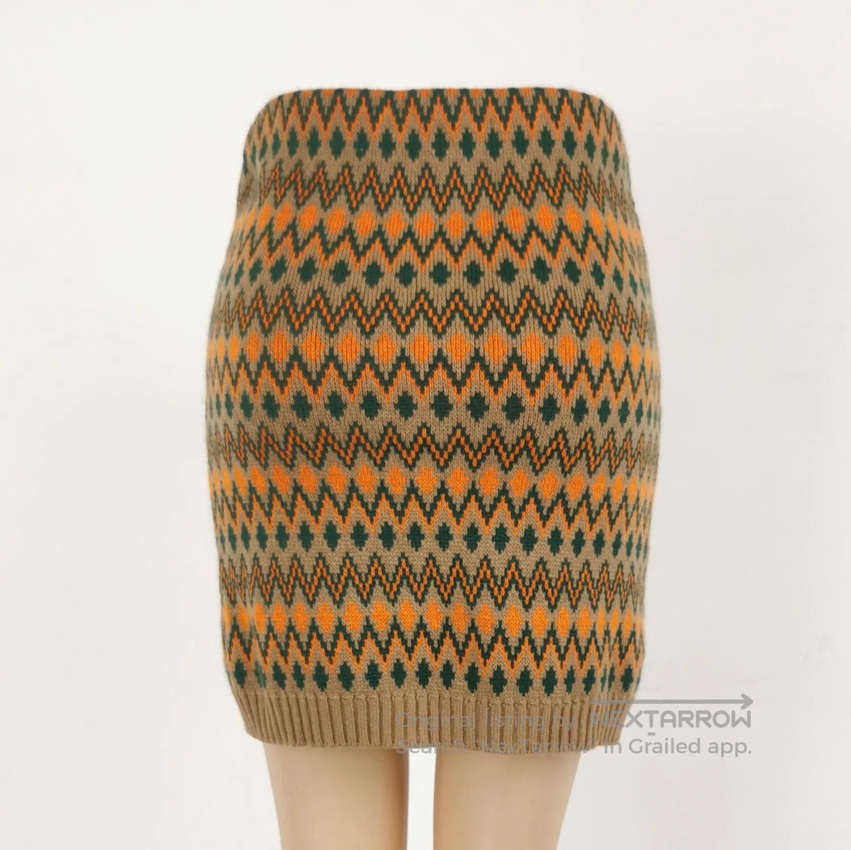 Prada Prada Colorful Knit Mini Skirt in Size 38 . Size 37" - 3 Thumbnail