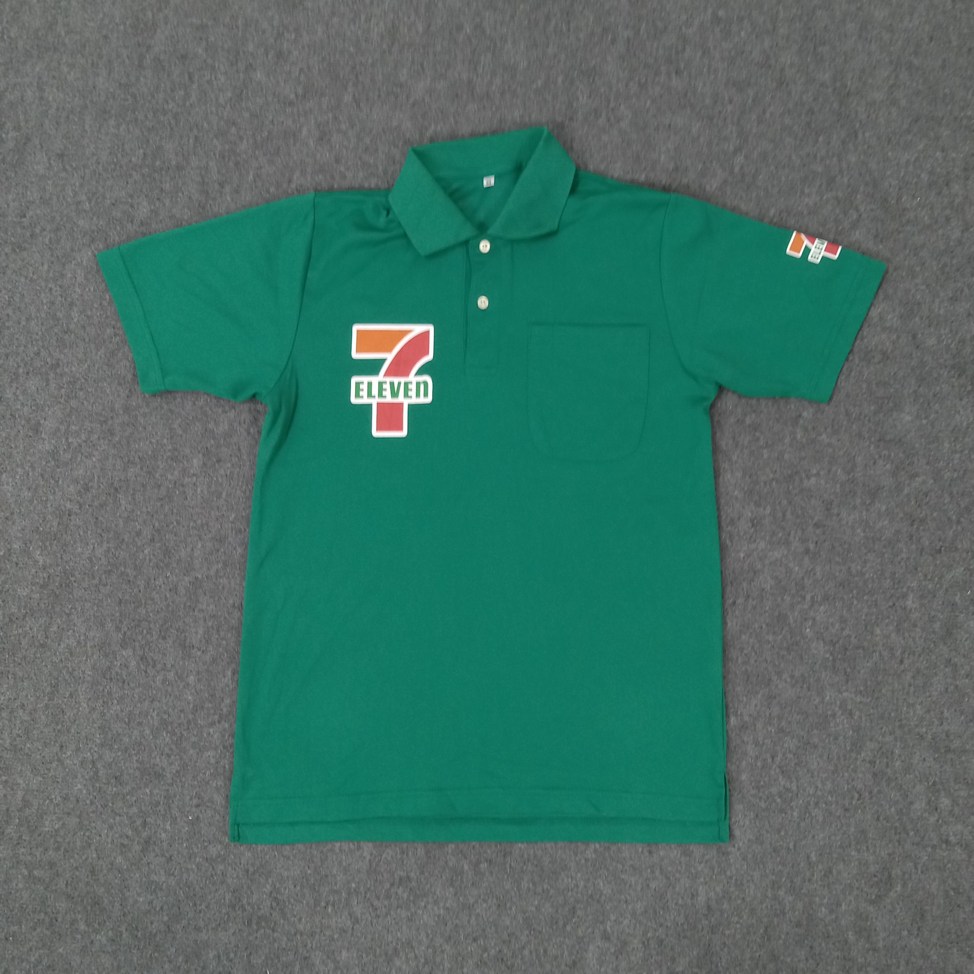 Japanese Brand × Vintage 7 Eleven Japanese Brand Staff Polo Shirt Size US M / EU 48-50 / 2 - 1 Thumbnail