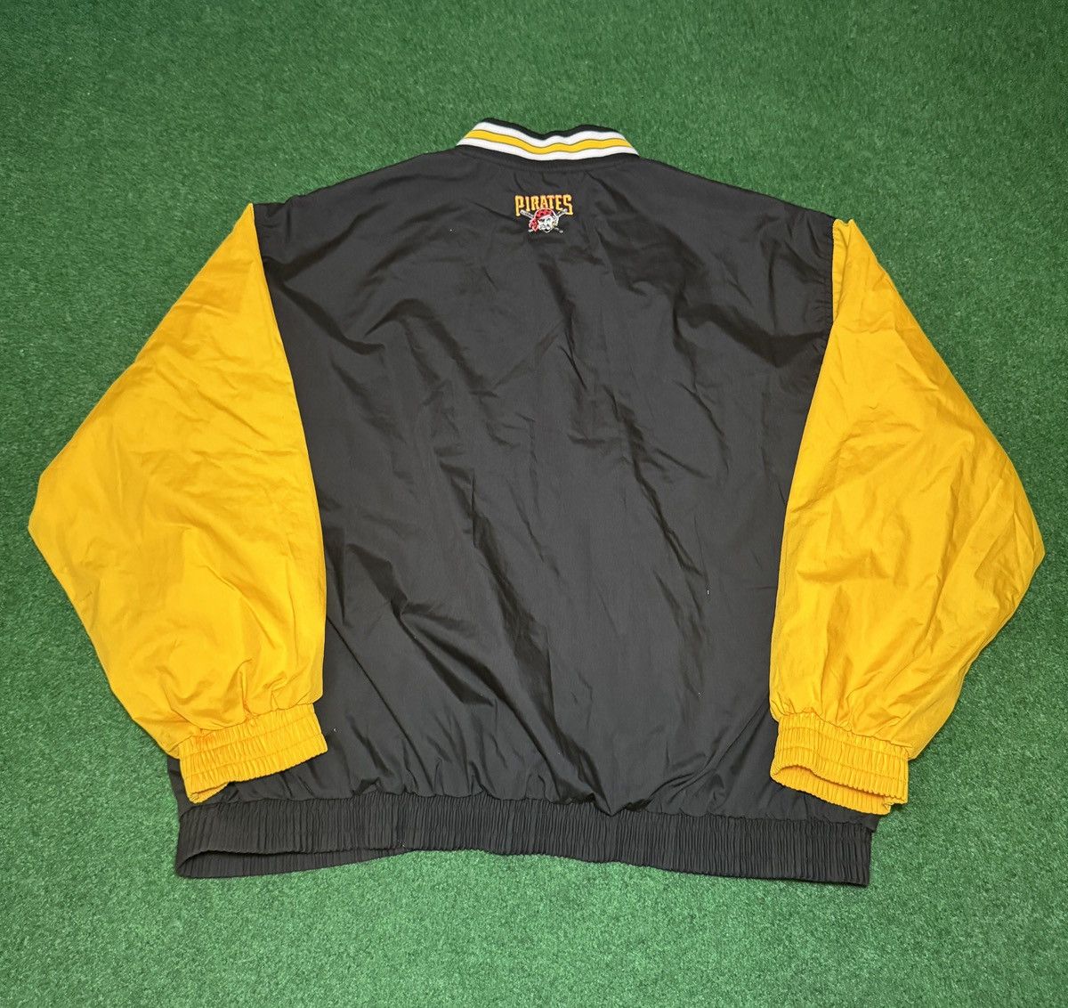 MLB Vintage 90s Pittsburgh Pirates Retro XL Windbreaker Jacket Size US XL / EU 56 / 4 - 4 Thumbnail