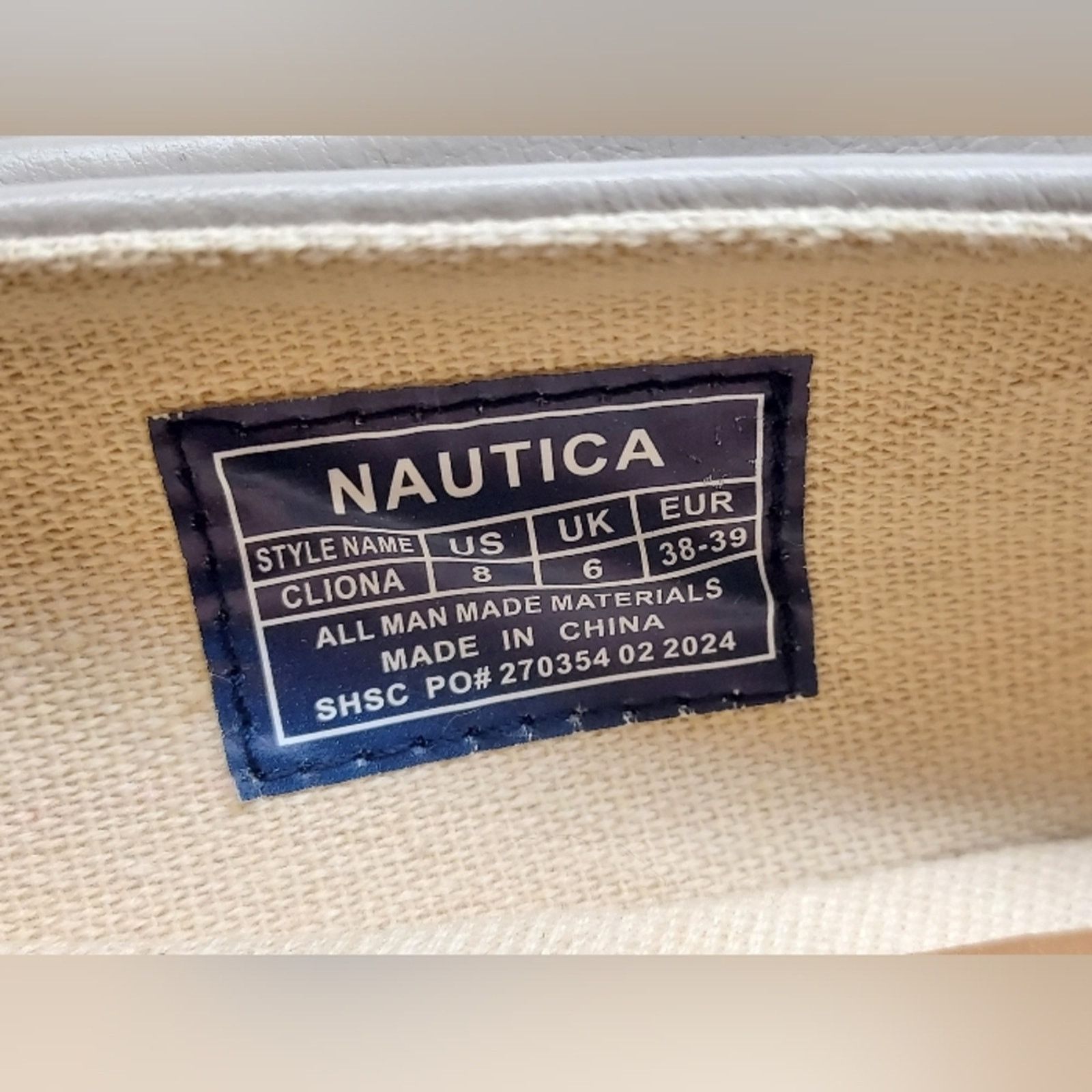 Nautica Nautica Womens Beige Cliona Ballet Flat Shoes Size 8 Size US 8 / IT 38 - 9 Thumbnail