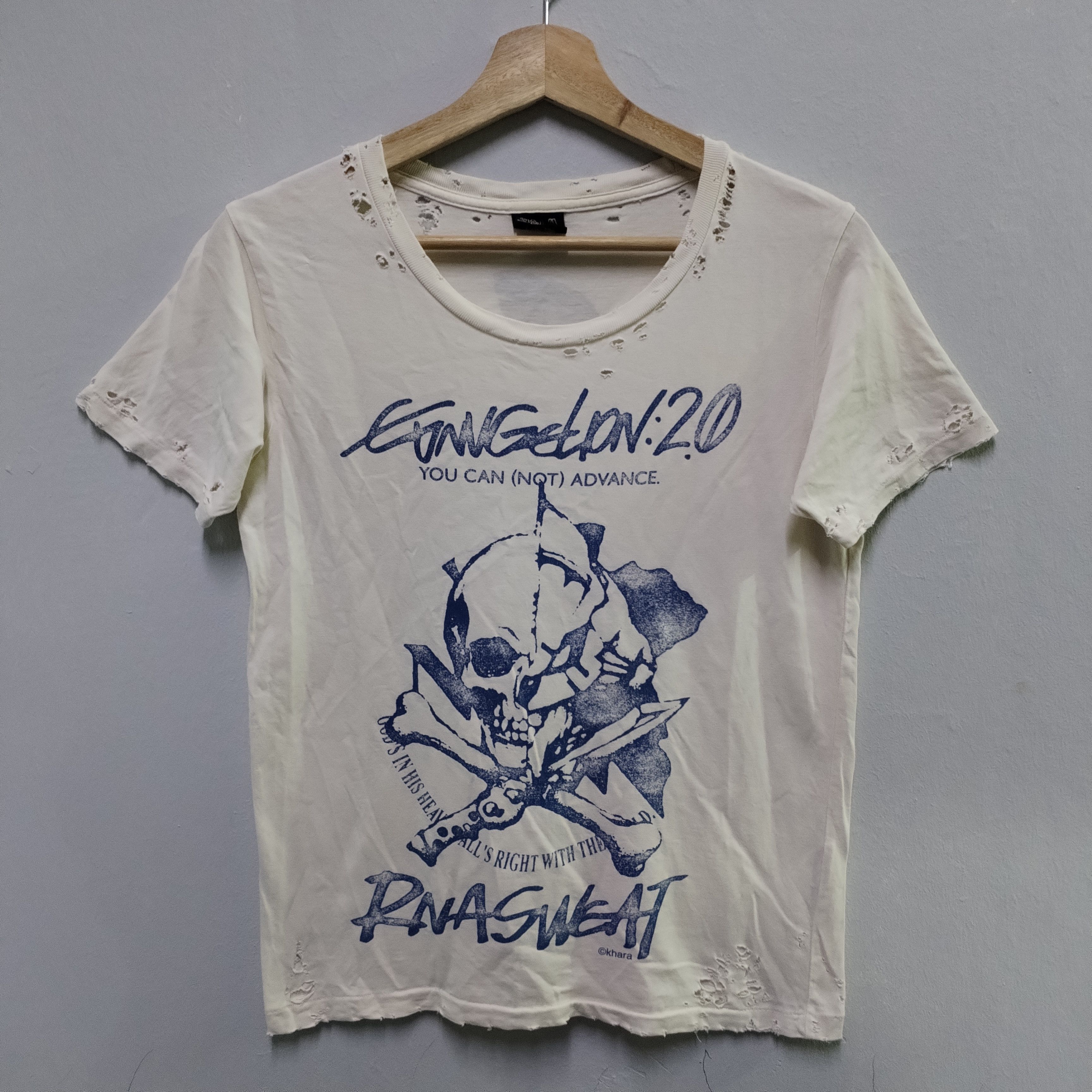 Thrashed Sun Faded rna japan Shirt Distressed Punk Band