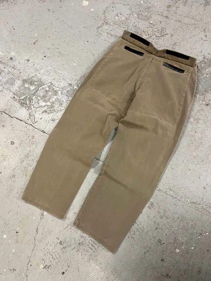 Prada × Vintage 2000s Prada Linea Rossa Beige Pants Size US 33 - 6 Thumbnail