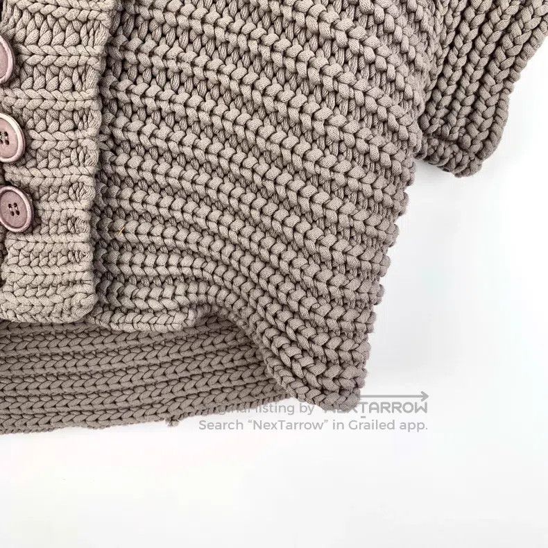 Brunello Cucinelli Brunello Cucinelli Caramel cotton short-sleeve knitted swe Size S / US 4 / IT 40 - 4 Thumbnail